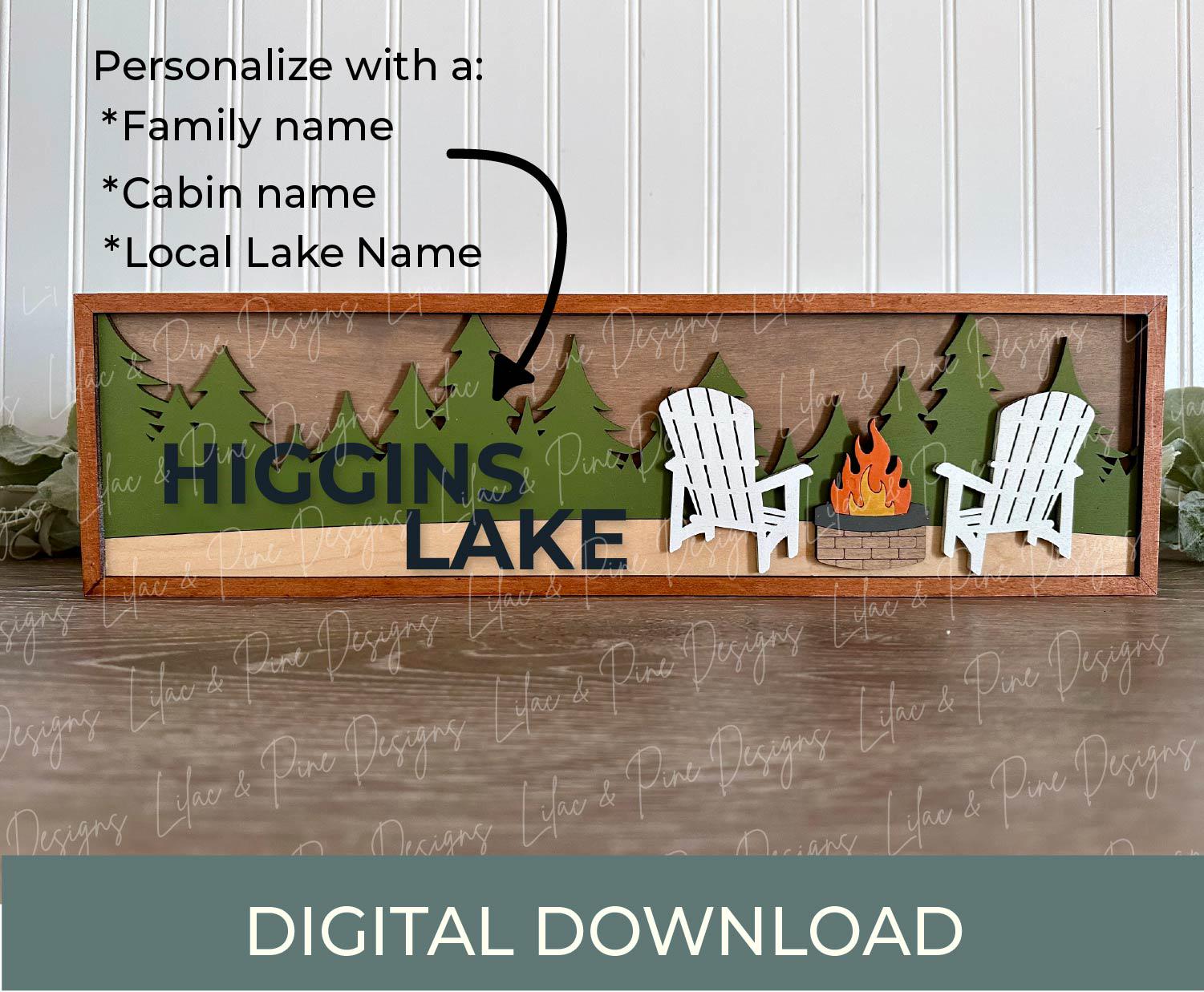 fire pit sign SVG, cabin sign sign SVG, lake house welcome sign svg, summer patio sign svg, Glowforge SVG, laser cut file, digital download
