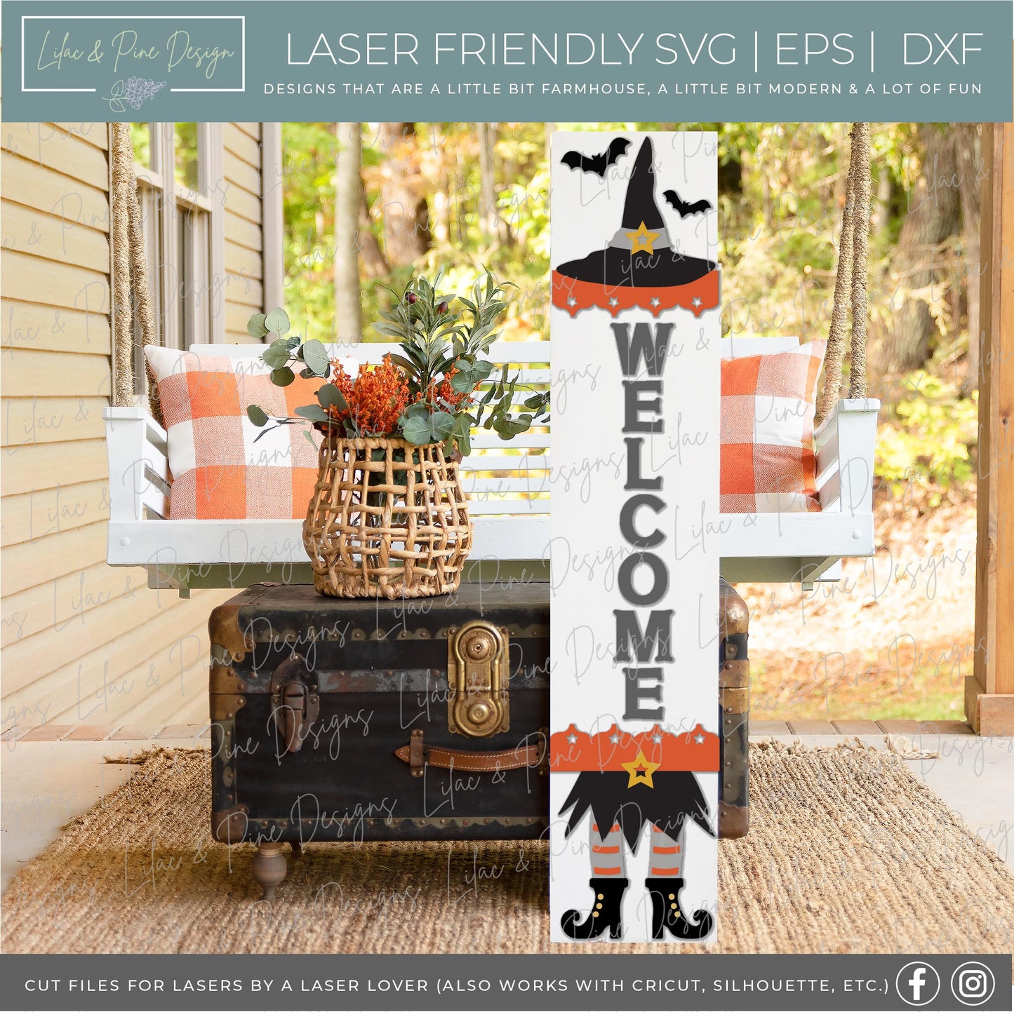 Halloween ULTIMATE Bundle - volume 3 - 34 FILES, Halloween Door Hangers, Halloween Porch Leaners, Halloween porch decor SVG