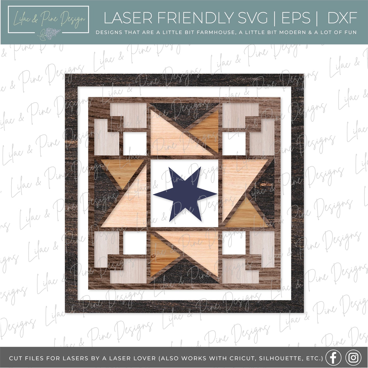 Square Quilt with interchangeable option