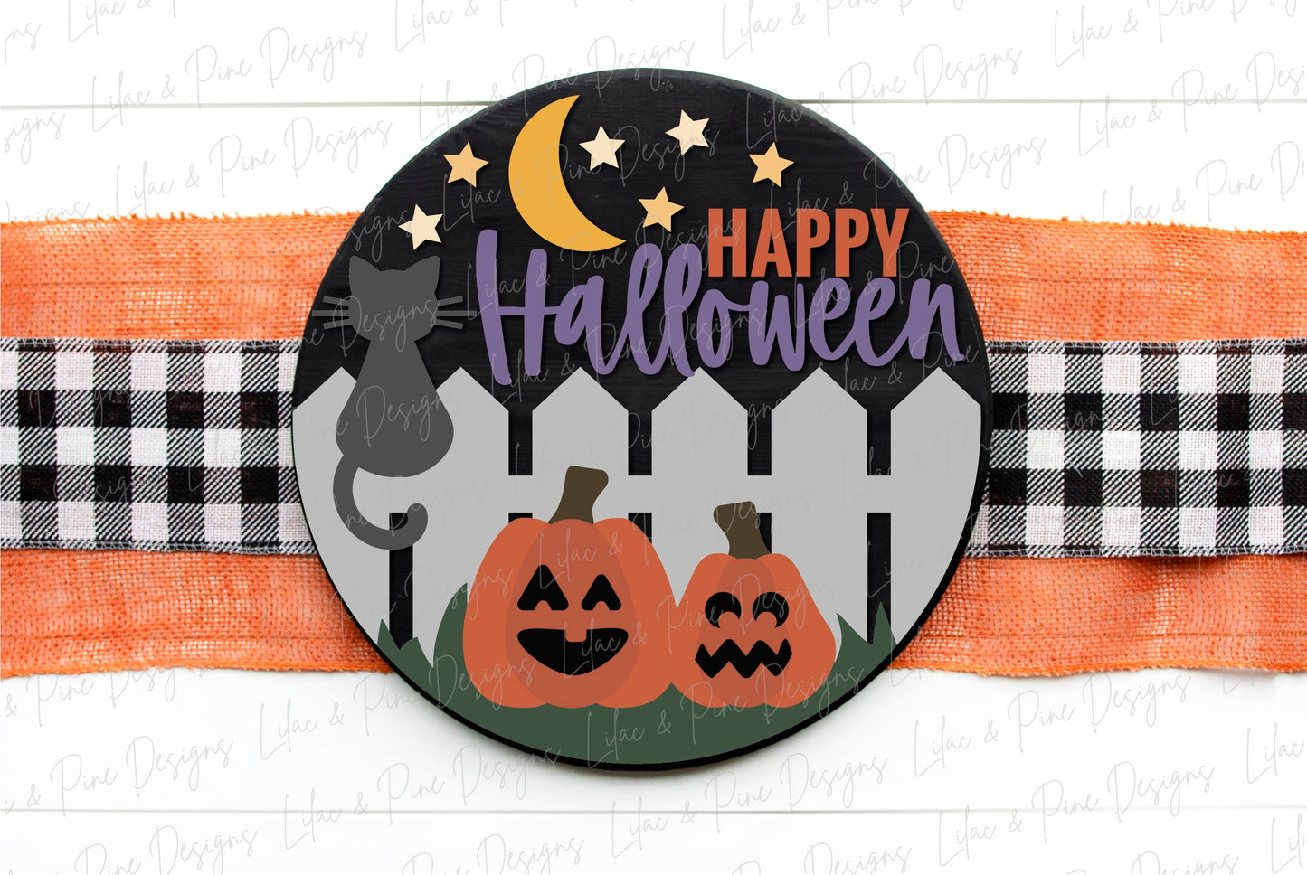 Halloween Round Door Hanger Bundle - volume 3, 19 FILES - laser cut file, Glowforge SVG, Halloween welcome signs
