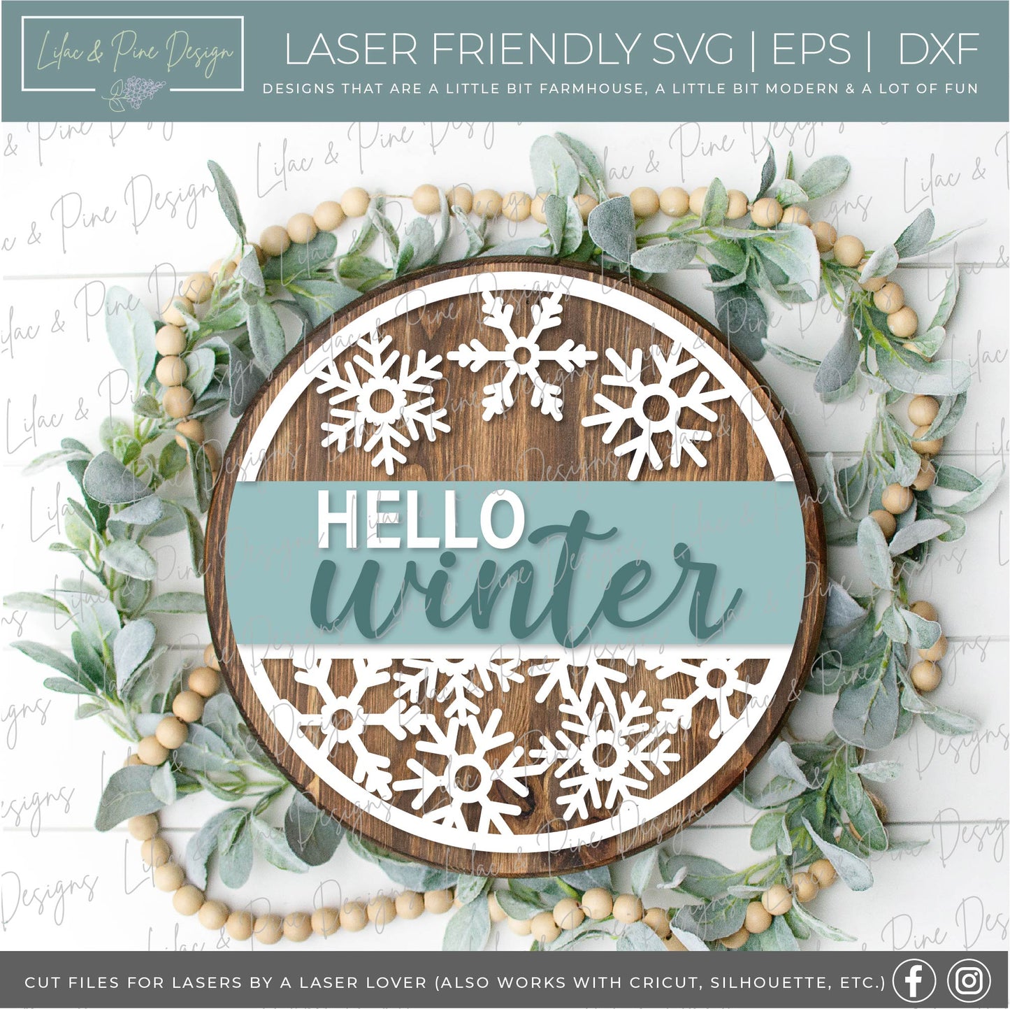 Christmas Bundle vol 1 - 30 laser ready Christmas files - SVG / EPS / DXF