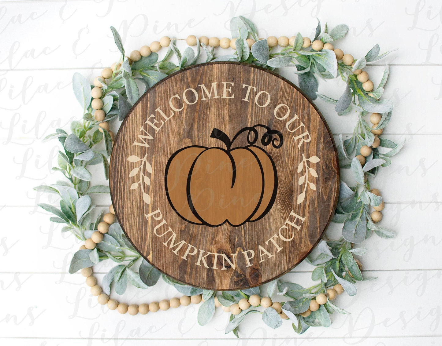 Pumpkin patch SVG, Welcome Pumpkin SVG, Fall Pumpkin SVG, Fall Decor Svg, Modern Farmhouse decor, Pumpkin round Svg, fall sign, pumpkin sign