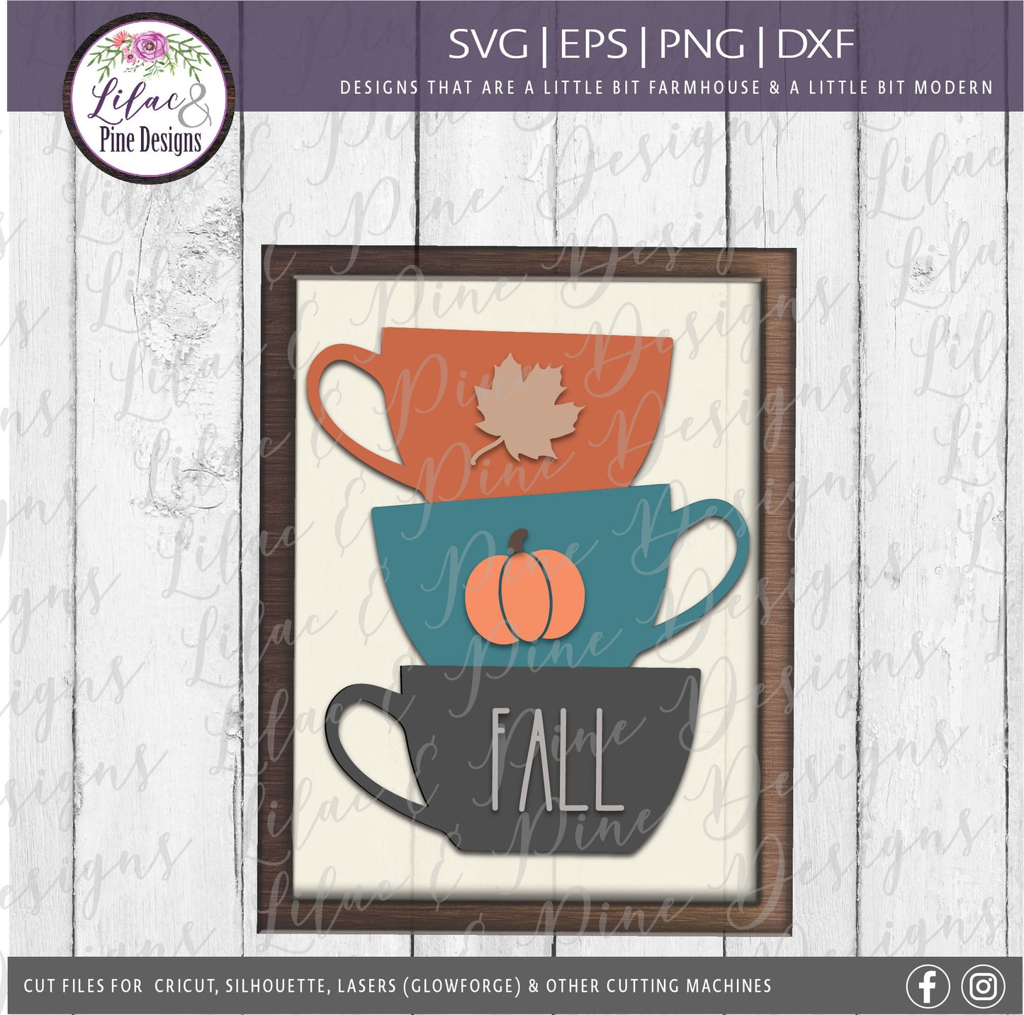 Pumpkin Spice SVG, Coffee cup SVG, Coffee lover SVG, Coffee bar decor, kitchen decor Svg, Fall Svg, Autumn Svg, modern farmhouse Svg