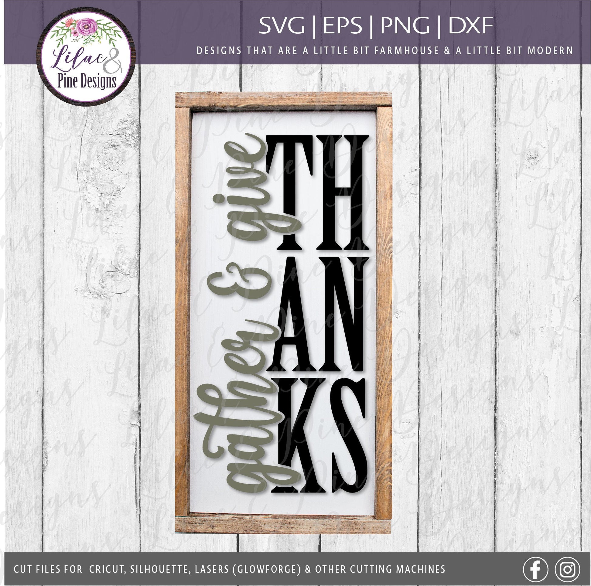 gather SVG, give thanks SVG, gather and give thanks sign SVG, Fall sign Svg, Thanksgiving decor Svg, Fall decor, thankful Svg, autumn decor