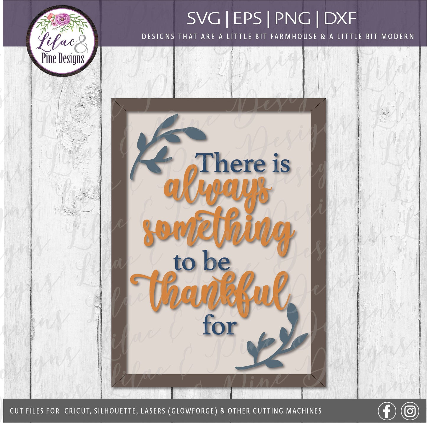 Fall SVG, autumn SVG, Thankful quote, Thanksgiving Svg, Farmhouse Svg, Fall decor, Cricut cut file, Glowforge Svg files, Dxf files for laser