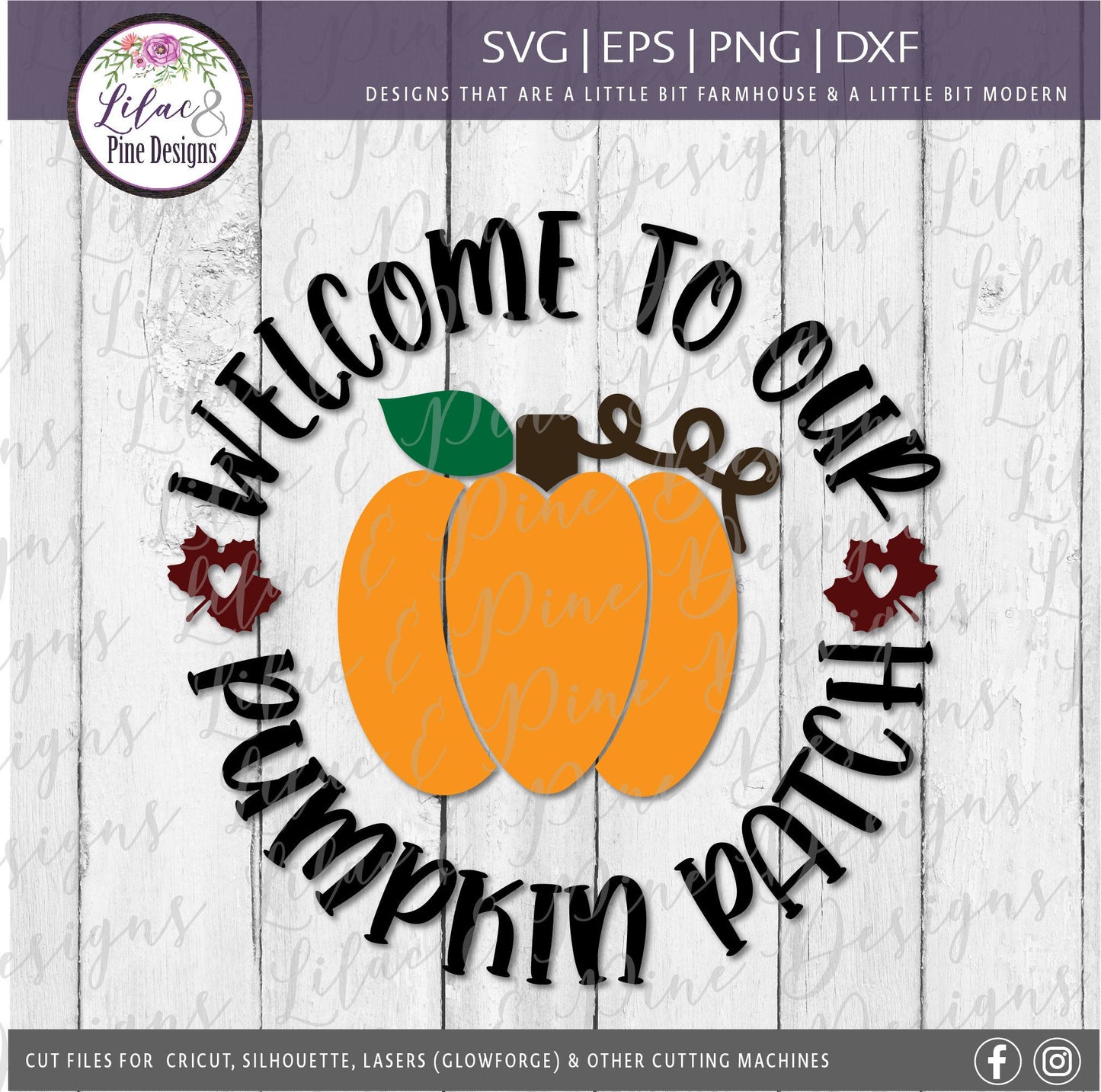 Pumpkin patch SVG, Welcome Pumpkin SVG, Fall Pumpkin SVG, Fall Decor Svg, Modern Farmhouse decor, Pumpkin round Svg, fall sign, pumpkin sign