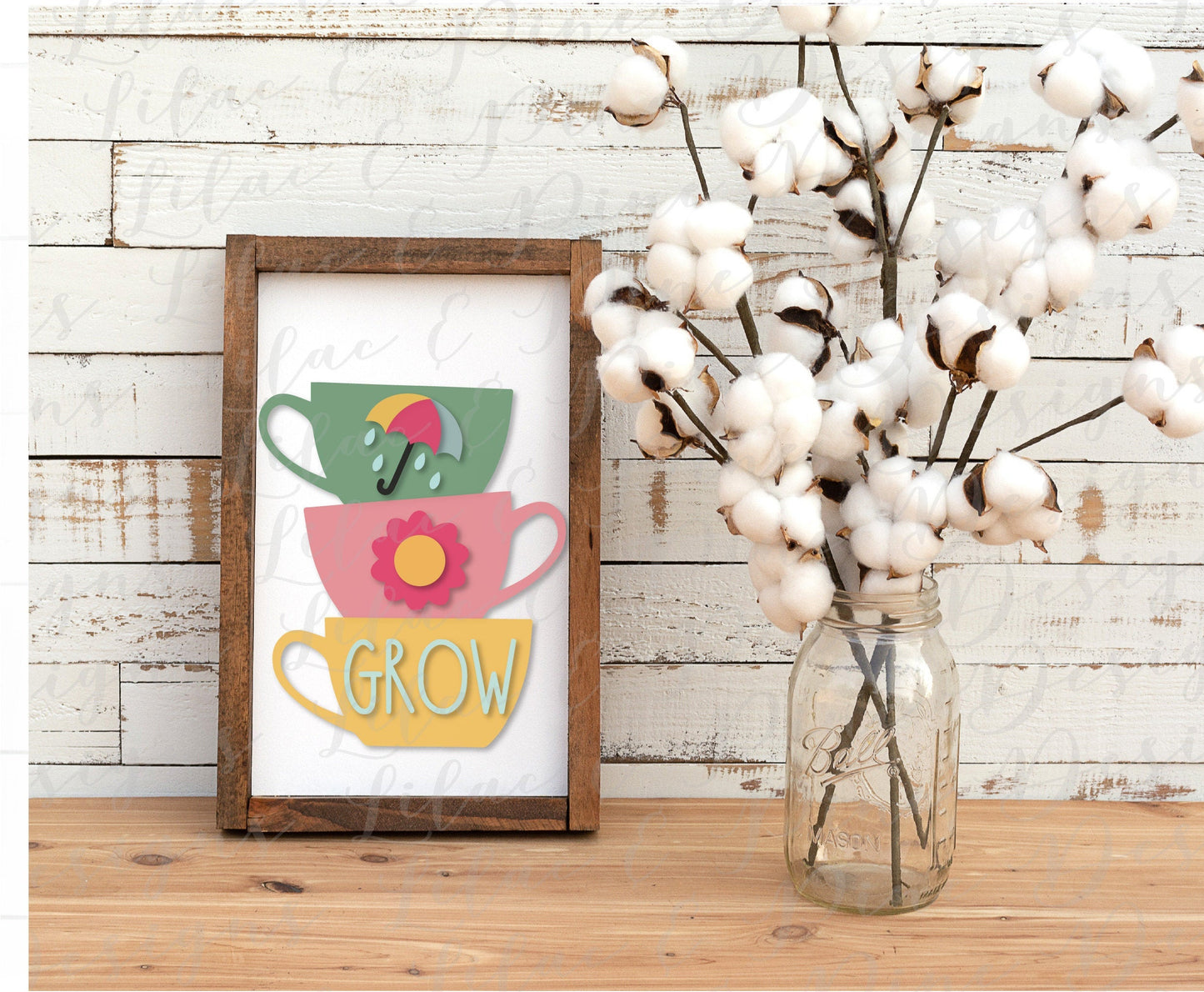 Spring coffee bar SVG, Spring Sign SVG, flower SVG, sign party, coffee lover gift, home decor, Cricut svg, Glowforge svg, laser cut file