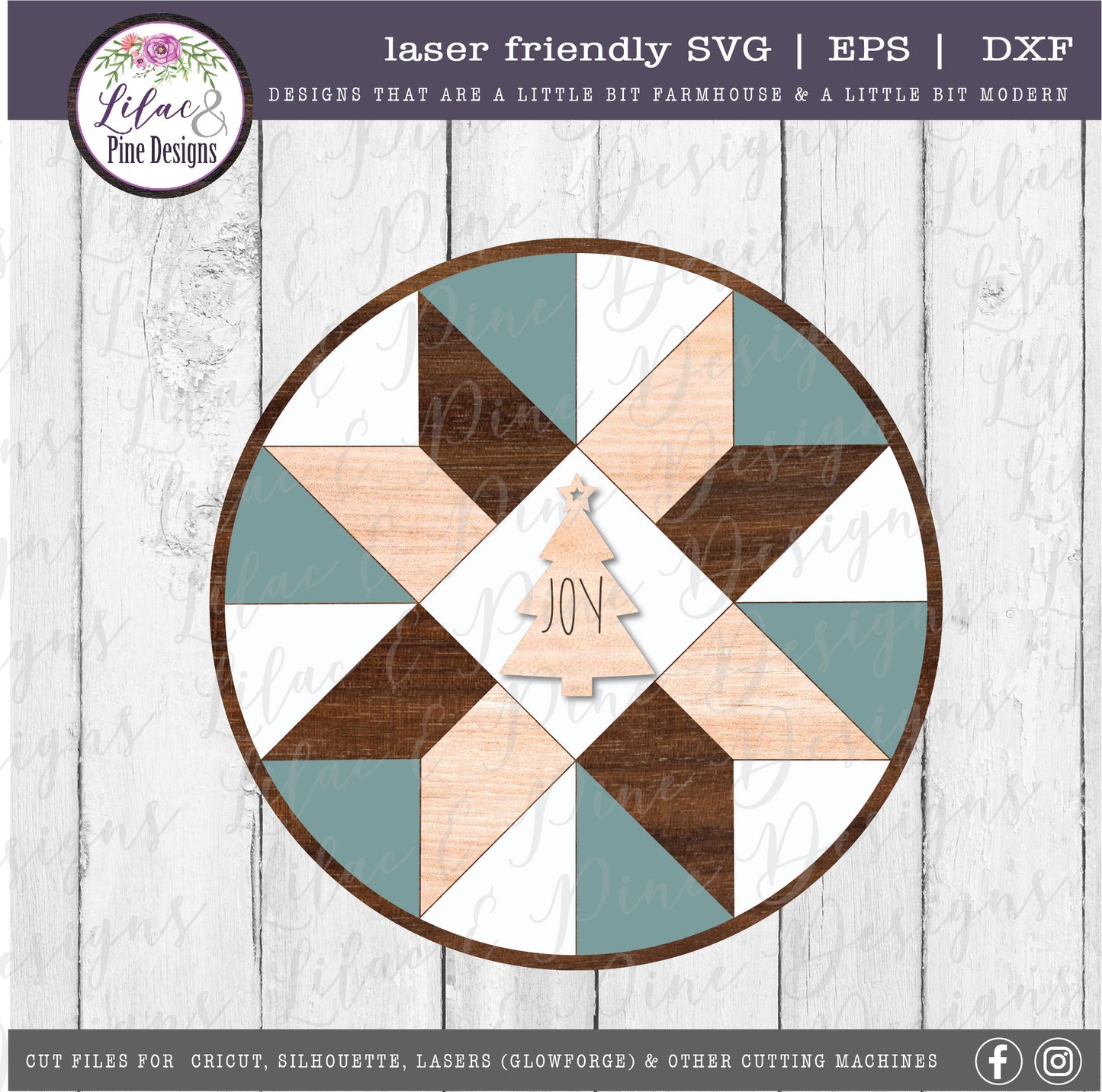 Barn Quilt interchangeable SVG, seasonal quilt sign, SVG, quilt decor SVG, farmhouse decor, mothers day svg, Glowforge Svg, laser cut file
