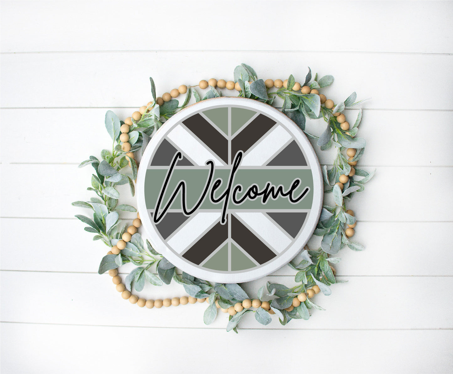Welcome boho round, quilt lover gift, Welcome SVG, front door decor, round wood sign, name sign, porch decor, Glowforge Svg, laser cut file
