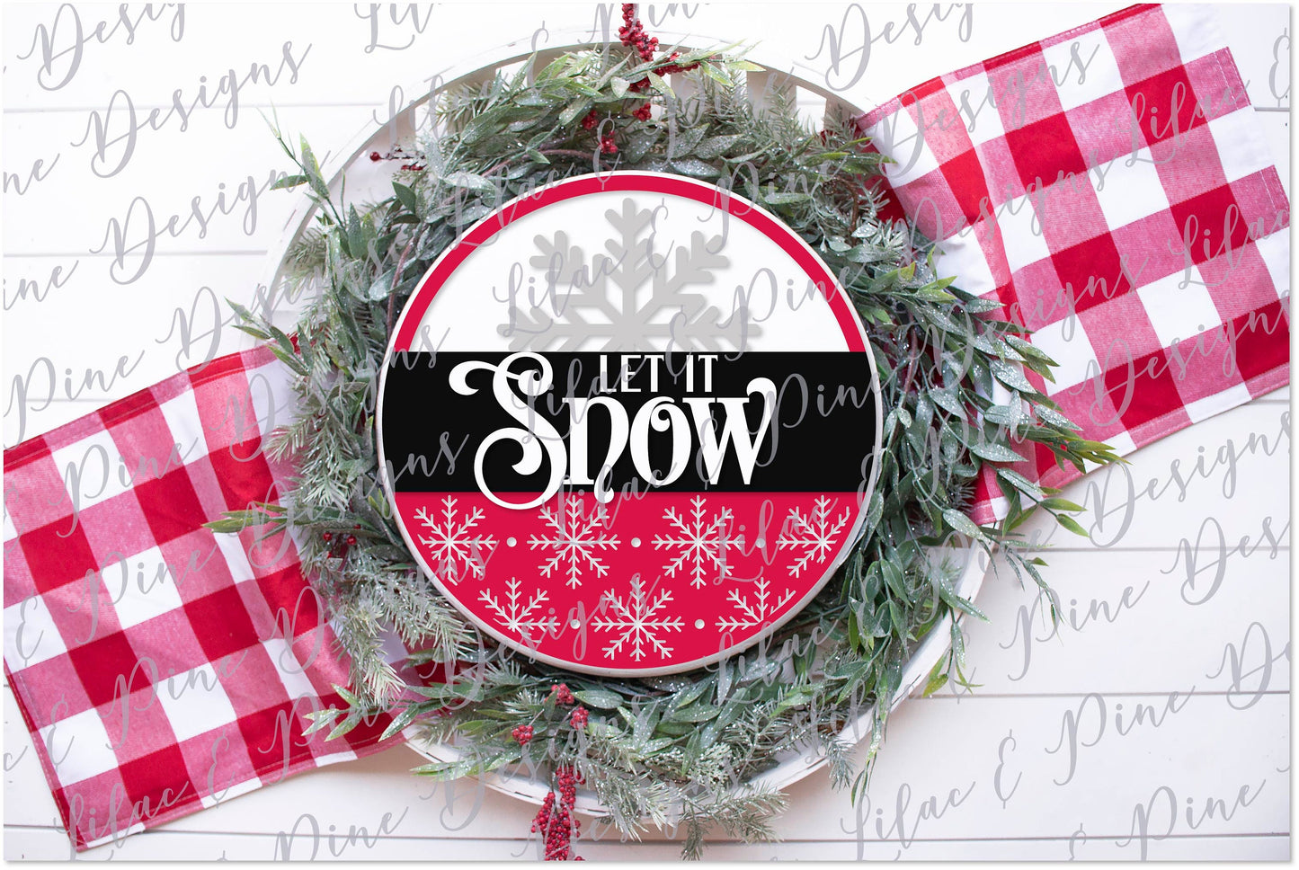 Let it Snow sign, Snowflake SVG, Christmas welcome SVG, Winter welcome sign, Snow svg, winter porch decor, laser cut file, Glowforge SVG