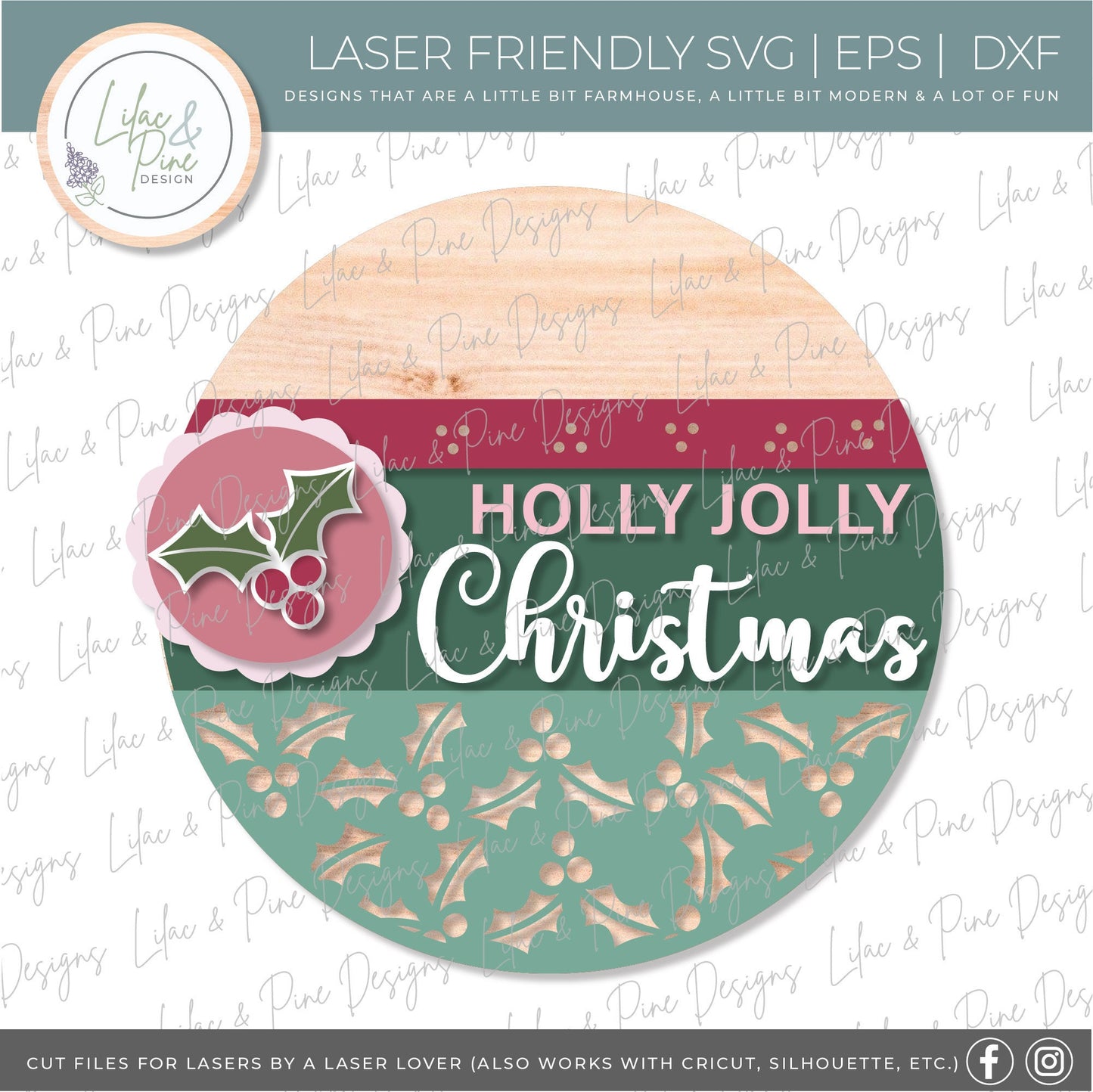 Christmas door hanger bundle, Christmas sign bundle SVG, Christmas laser file, Christmas sign SVG, snow SVG, Glowforge files, laser cut file