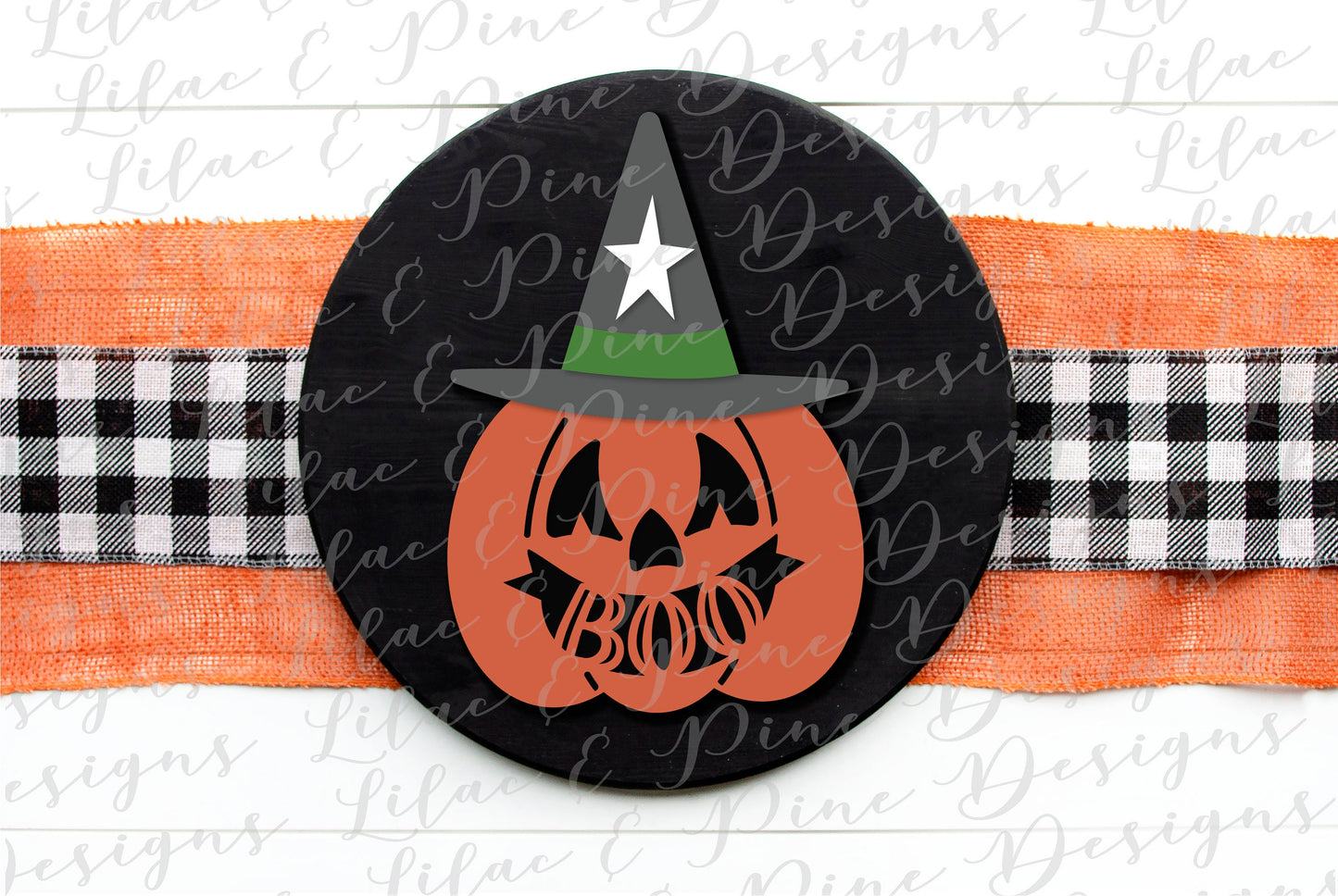 Pumpkin Witch SVG, Pumpkin Halloween sign, Jack o Lantern SVG, Boo Pumpkin sign, Halloween shelf decor, Glowforge laser, laser cut file