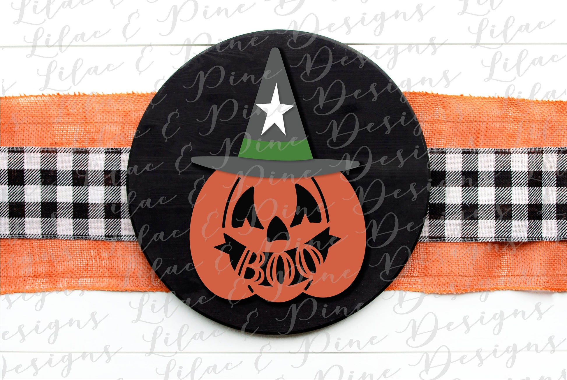 Pumpkin Witch SVG, Pumpkin Halloween sign, Jack o Lantern SVG, Boo Pumpkin sign, Halloween shelf decor, Glowforge laser, laser cut file