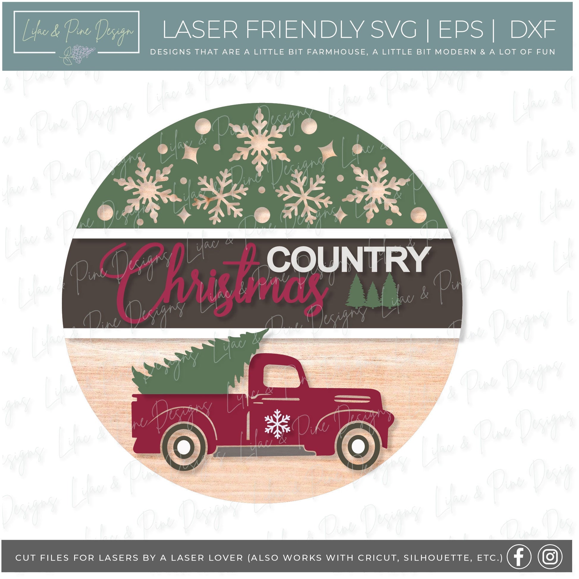 Vintage Truck Merry Christmas  sign, Country Christmas SVG, Farmhouse Christmas  SVG,  Christmas Welcome svg, laser cut file, Glowforge SVG