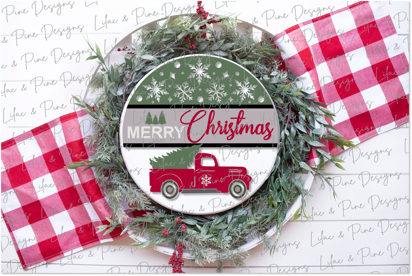 Vintage Truck Merry Christmas sign, Country Christmas SVG, Farmhouse Christmas SVG, Christmas Welcome svg, laser cut file, Glowforge SVG