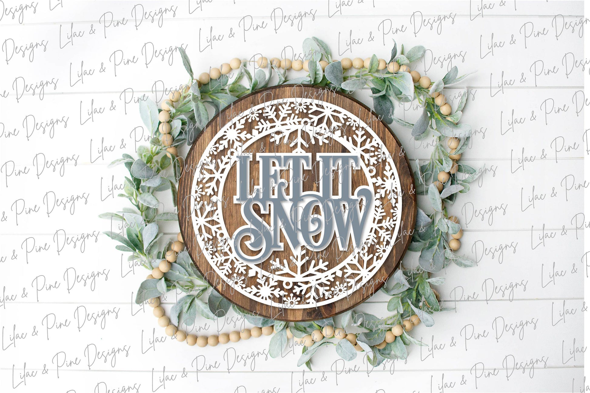 Let it snow sign bundle, Snowflake SVG, Snow welcome SVG, Winter welcome door hanger, Snow svg, winter decor, laser cut file, Glowforge SVG