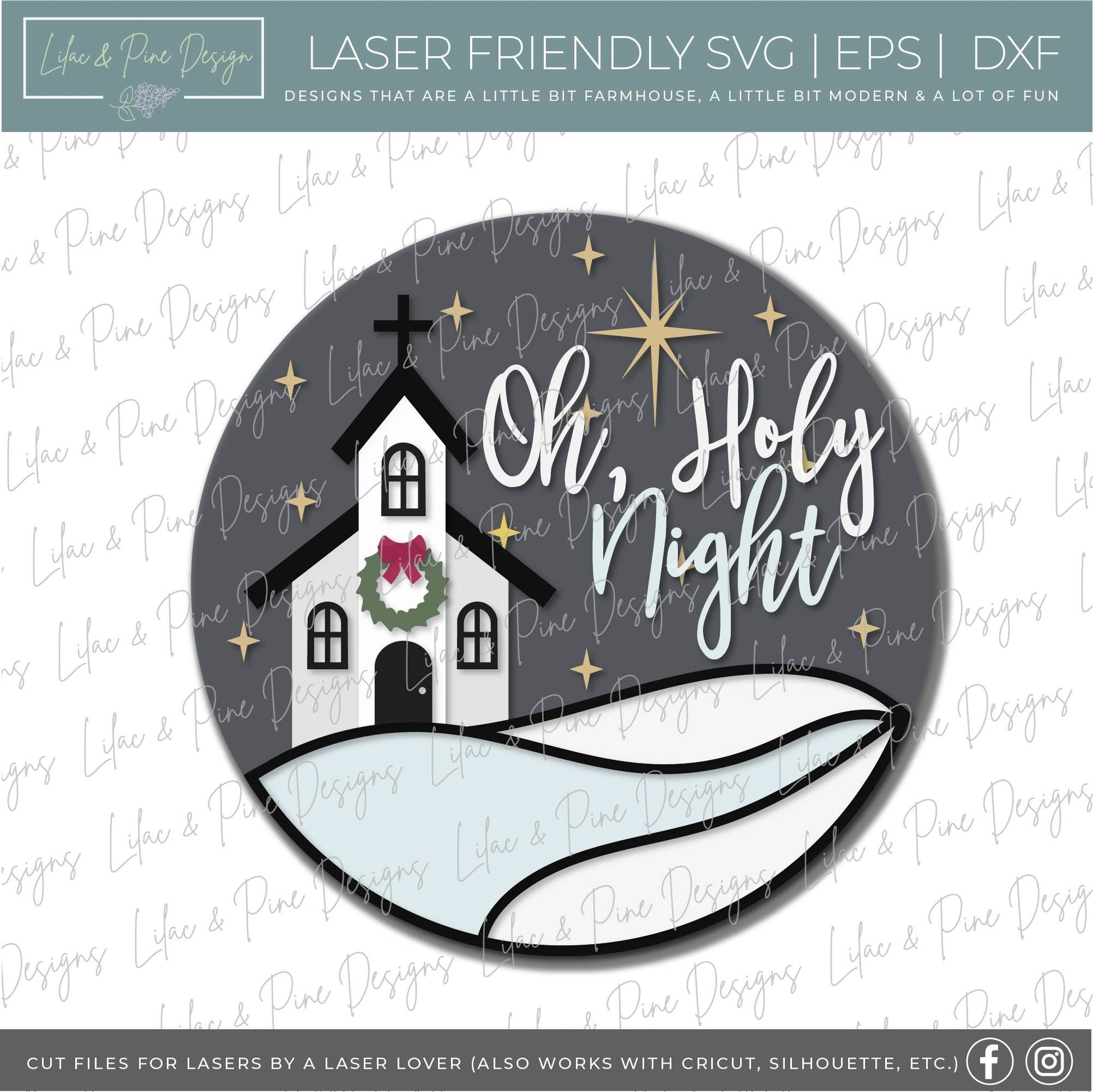 Christmas door hanger bundle, Christmas sign bundle SVG, Christmas laser file, Christmas sign SVG, snow SVG, Glowforge files, laser cut file