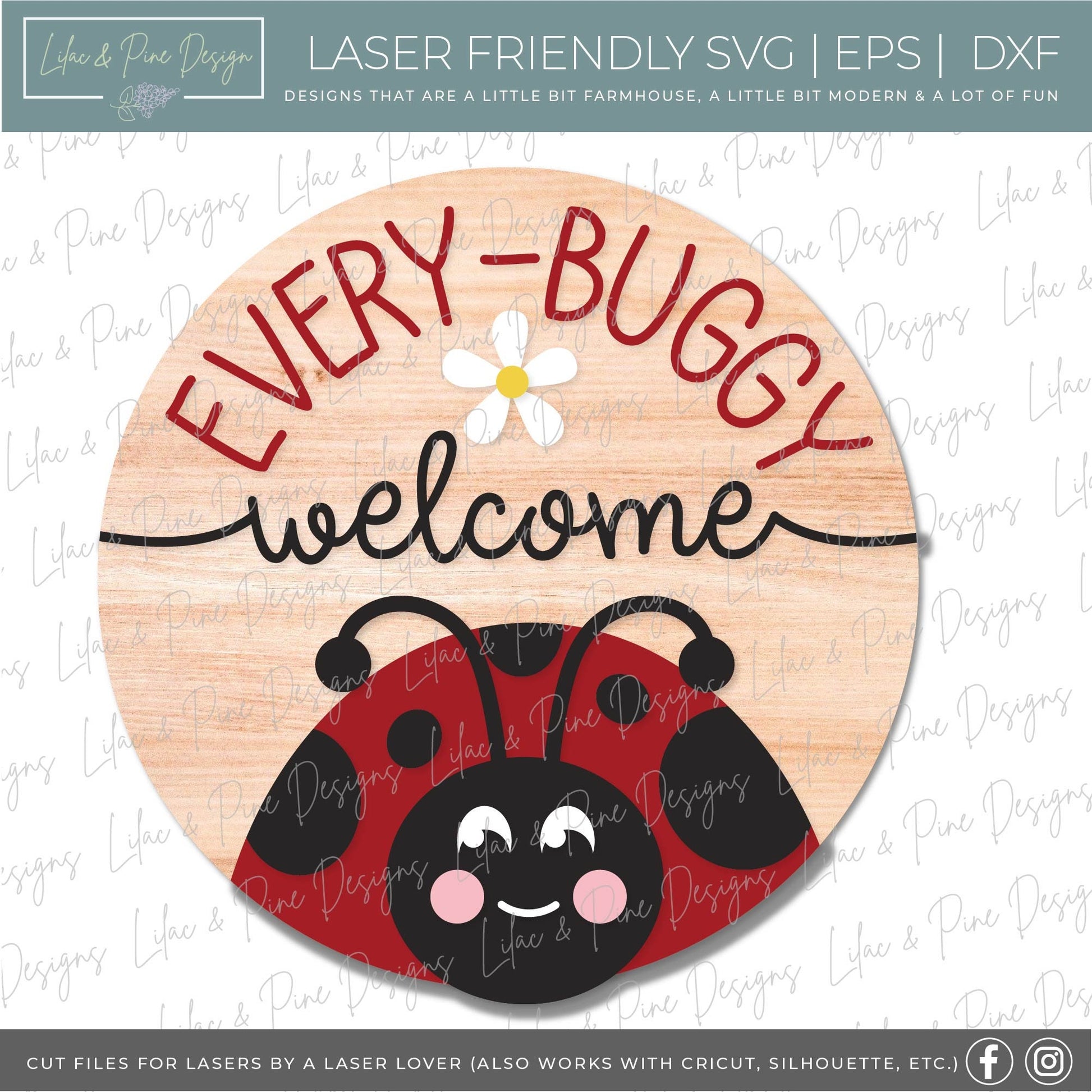 Summer welcome sign bundle, door hanger SVG bundle, hello SVG, ladybug svg, bear svg, crab svg, cabin svg, Glowforge files, laser cut file