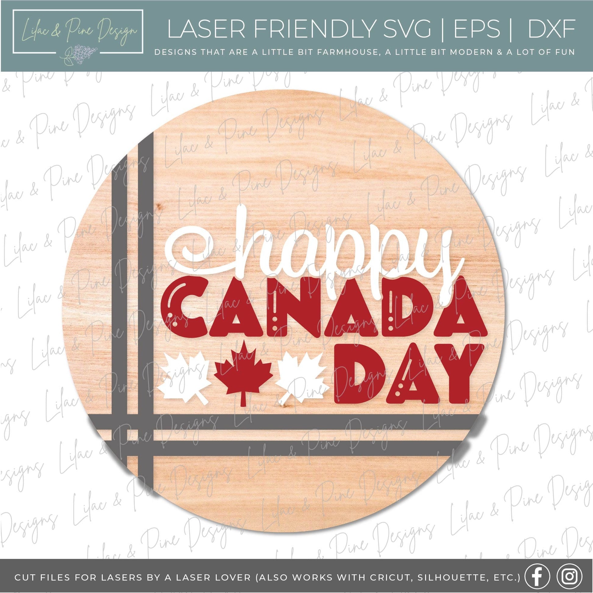 Canadian door hanger SVG, Canada welcome sign svg, Canada decor, maple leaf SVG, Canada day sign svg, Glowforge Svg file, laser cut file