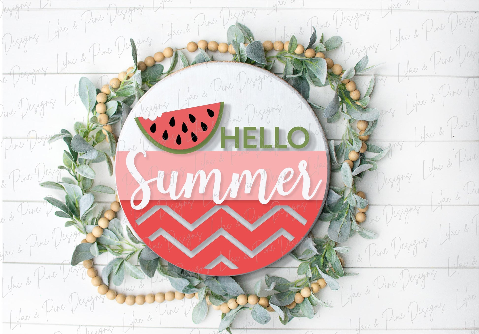 Hello Summer Watermelon sign, summer door decor SVG, watermelon SVG, summer porch sign svg, Cricut SVG, Glowforge Svg, laser cut file