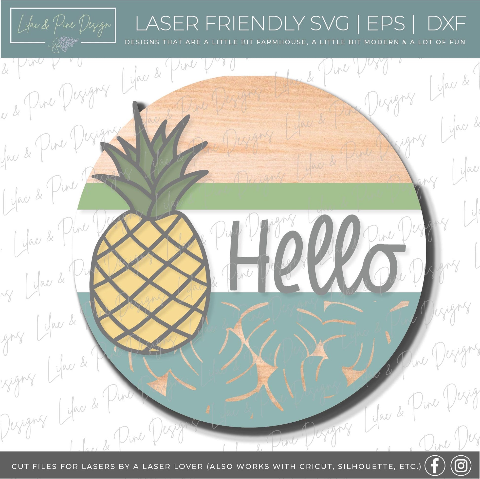 Summer Welcome door hanger bundle, Summer sign bundle, watermelon svg, bee svg, strawberry svg, flamingo svg, Glowforge SVG, laser cut file