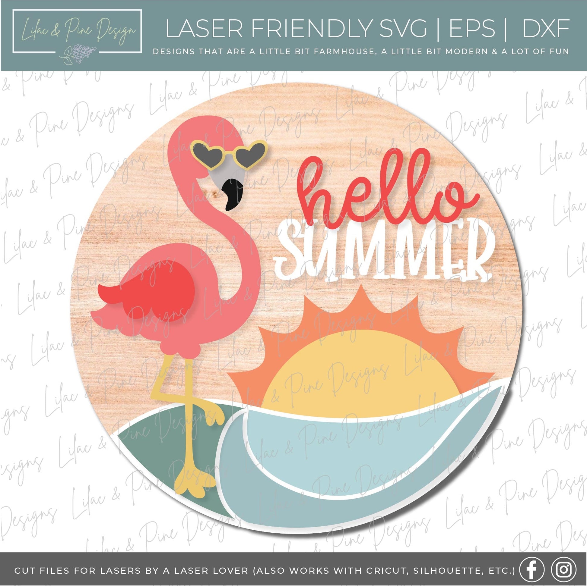 Summer SVG bundle, welcome sign SVG, porch sign SVG, summer door hanger svg, lake life svg, hello summer svg, laser cut file, Glowforge Svg