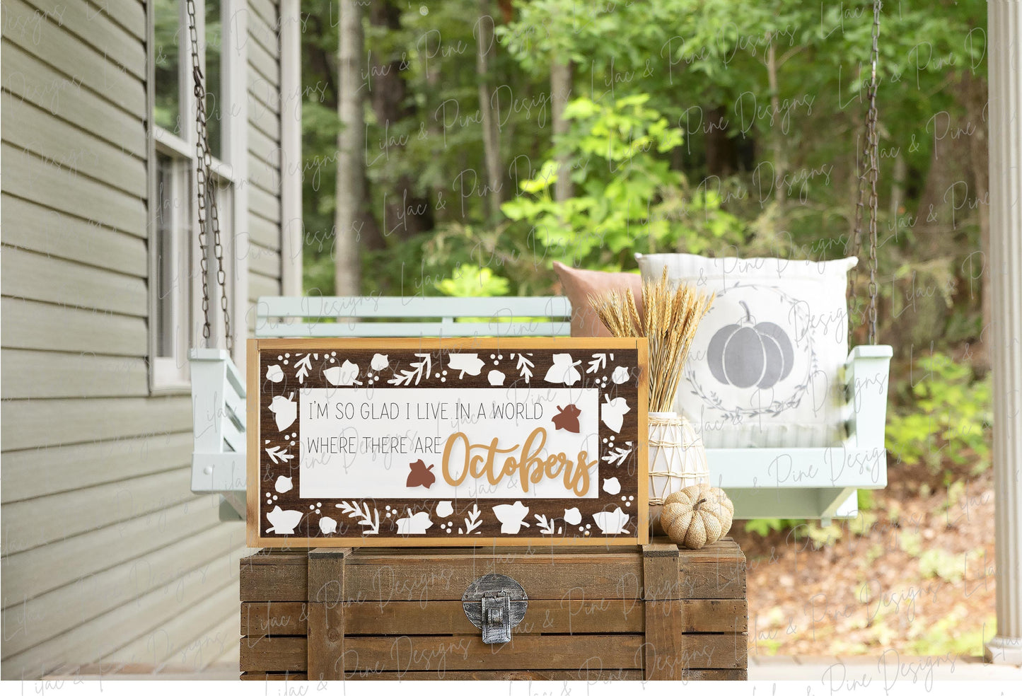 Fall door hanger SVG, Autumn welcome sign, porch sign svg, Autumn SVG, fall porch decor, fox svg, sign bundle, Glowforge Svg, laser cut file