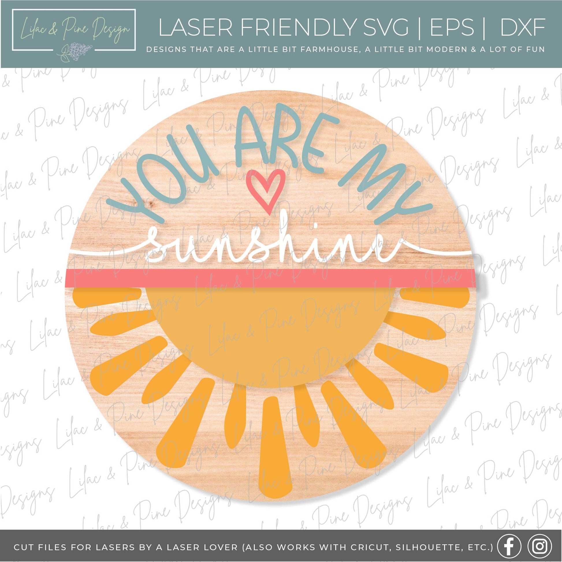 Summer welcome sign bundle, door hanger SVG bundle, sunshine SVG, boho svg, sunflower svg, summer svg, Glowforge files, laser cut file