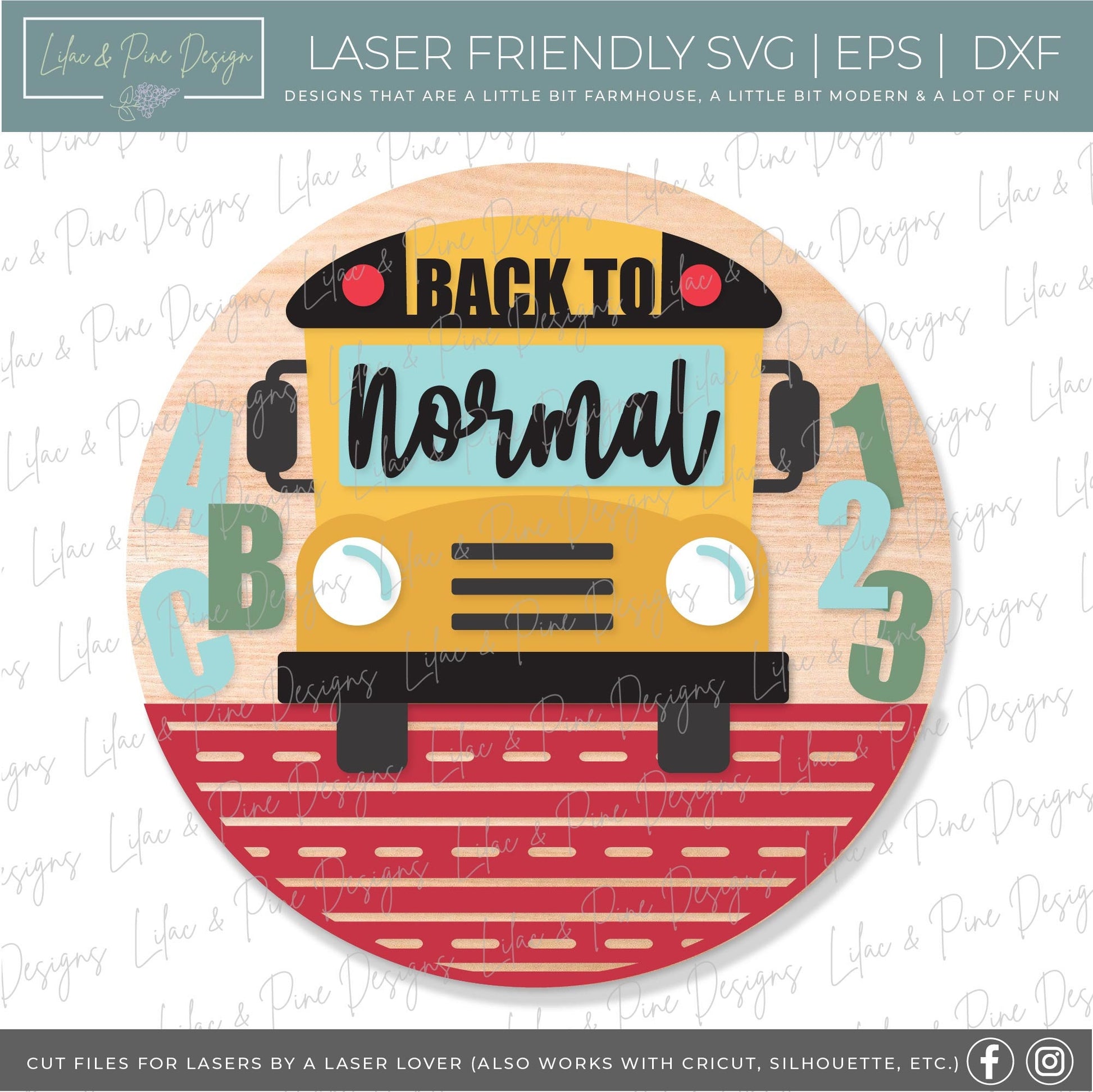 Back to School door hanger SVG, School welcome sign SVG, School Bus door hanger, classroom decor, school sign, Glowforge Svg, laser cut file