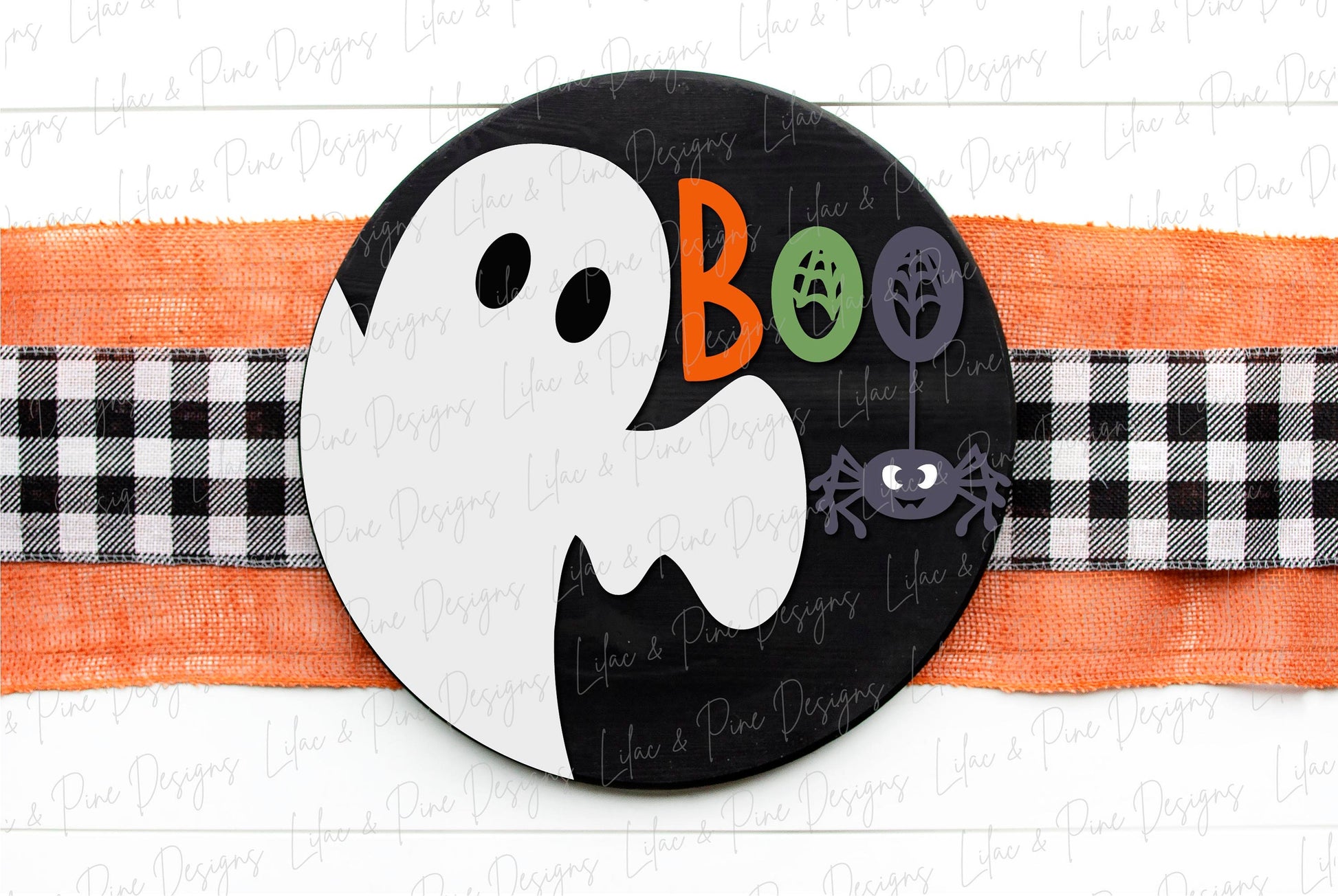 Ghost Halloween door hanger SVG, Boo door hanger, Ghost welcome sign SVG, Boo welcome sign svg, Halloween porch decor, Glowforge laser SVG