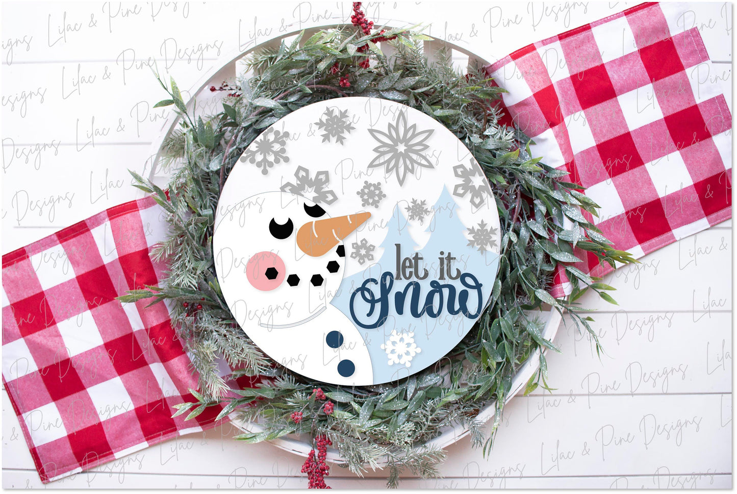 Let it snow sign SVG, Snowman welcome sign SVG, Christmas door hanger SVG, Winter welcome sign svg, Glowforge Svg, laser cut file
