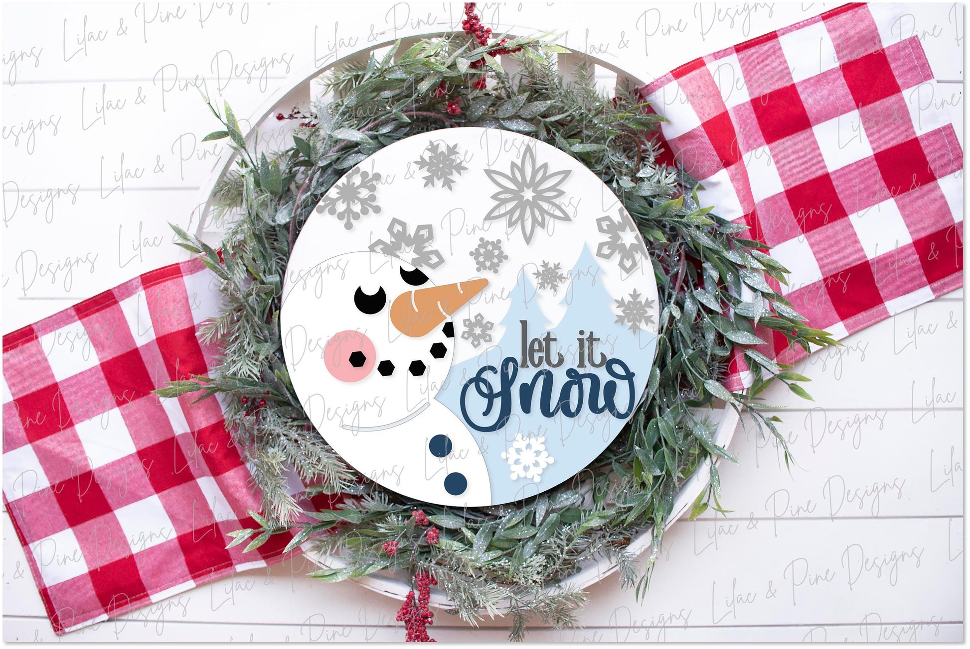 Let it snow sign SVG, Snowman welcome sign SVG, Christmas door hanger SVG, Winter welcome sign svg, Glowforge Svg, laser cut file