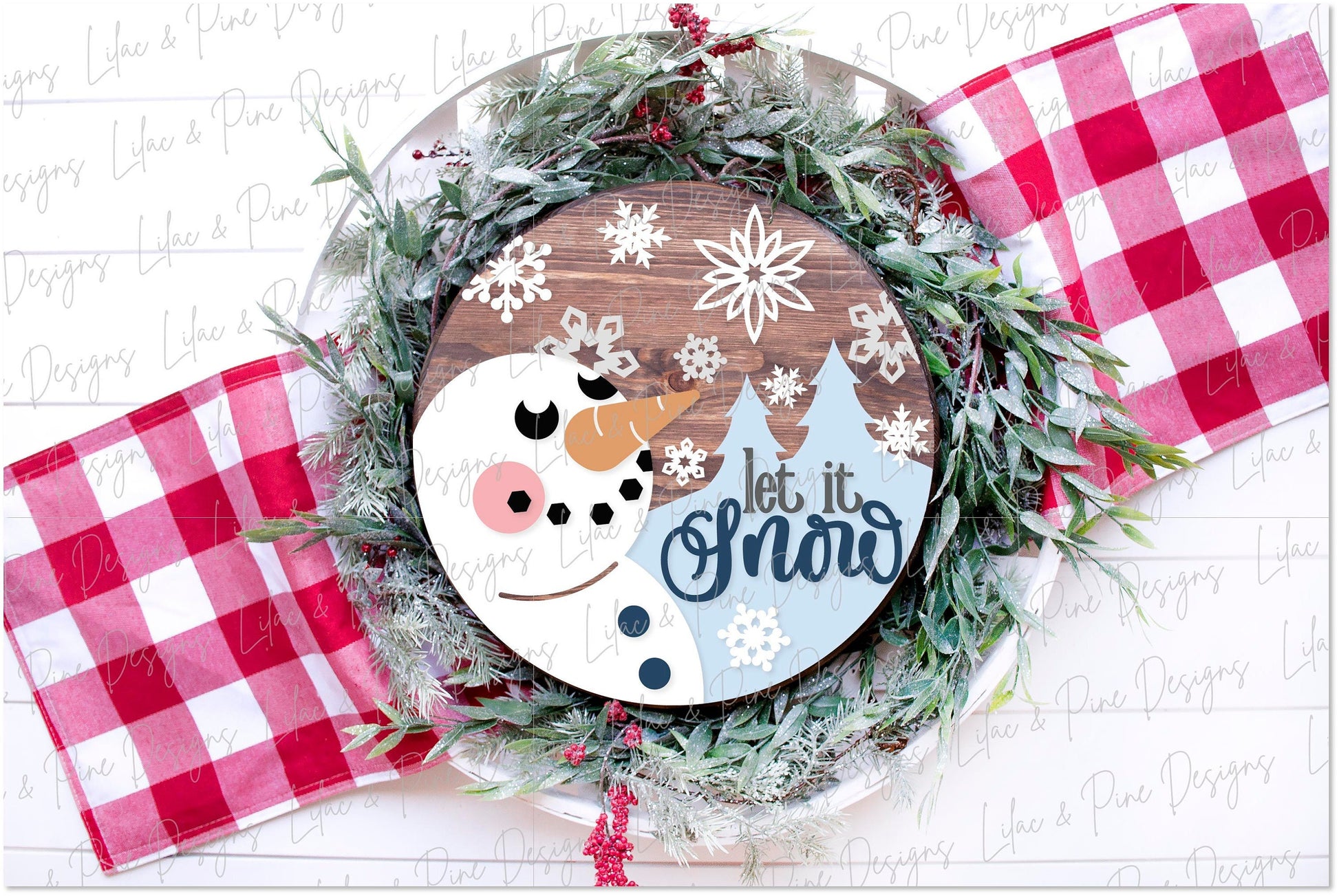 Let it snow sign SVG, Snowman welcome sign SVG, Christmas door hanger SVG, Winter welcome sign svg, Glowforge Svg, laser cut file