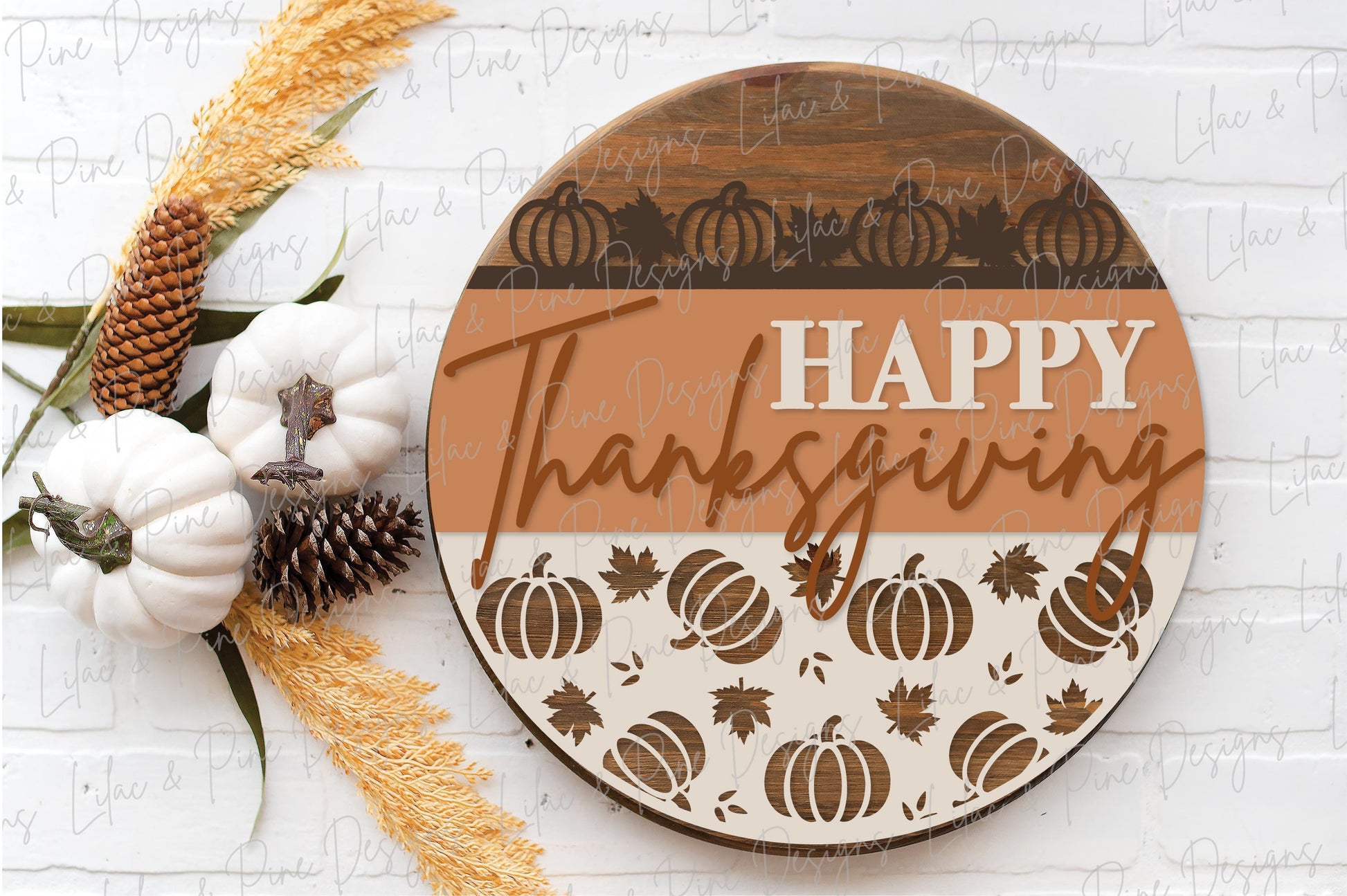 Thanksgiving door hanger SVG, Fall pumpkin sign SVG, Thanksgiving welcome sign svg, Fall decor, Fall sign svg, Glowforge SVG, laser cut file