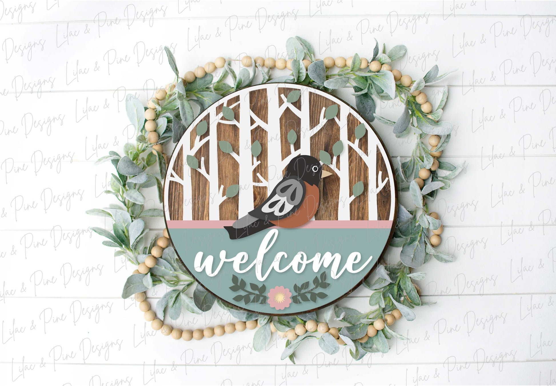 Spring welcome sign SVG, Spring door hanger bundle, tulip SVG, duck svg, robin svg, butterfly hello svg, Glowforge SVG, laser cut file