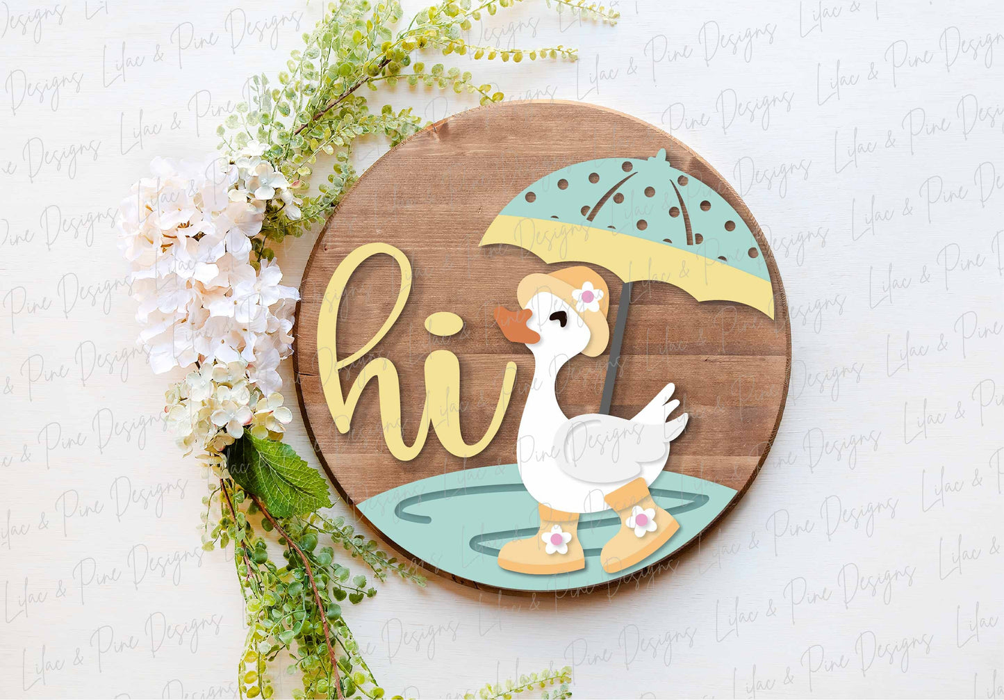 Spring welcome sign SVG, Spring door hanger bundle, tulip SVG, duck svg, robin svg, butterfly hello svg, Glowforge SVG, laser cut file