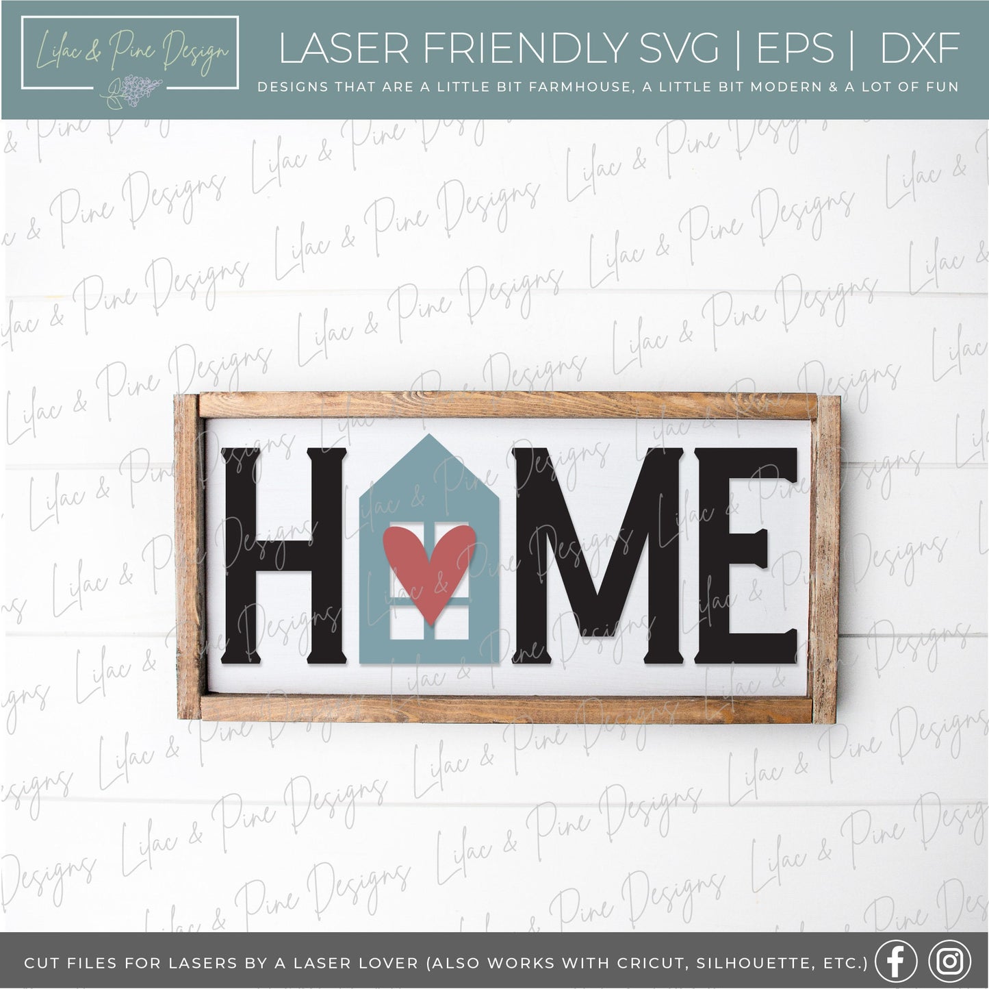 Home SVG, Home Sign SVG, Housewarming gift, sign party SVG, Farmhouse Cut File, Rustic Wall Decor, Cricut svg, Glowforge svg, laser cut file