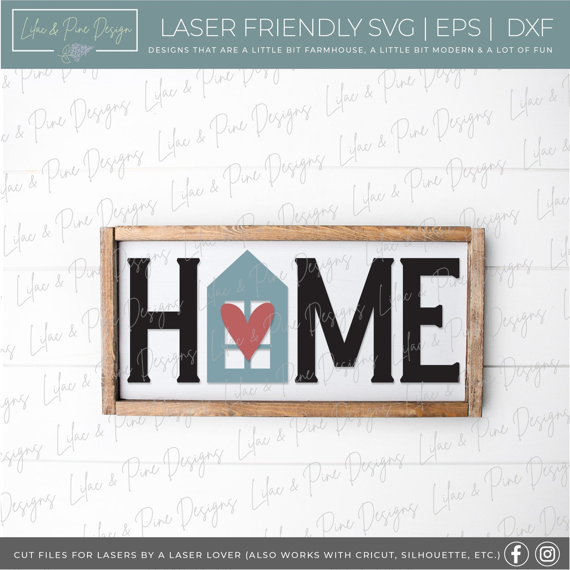 Home SVG, Home Sign SVG, Housewarming gift, sign party SVG, Farmhouse Cut File, Rustic Wall Decor, Cricut svg, Glowforge svg, laser cut file