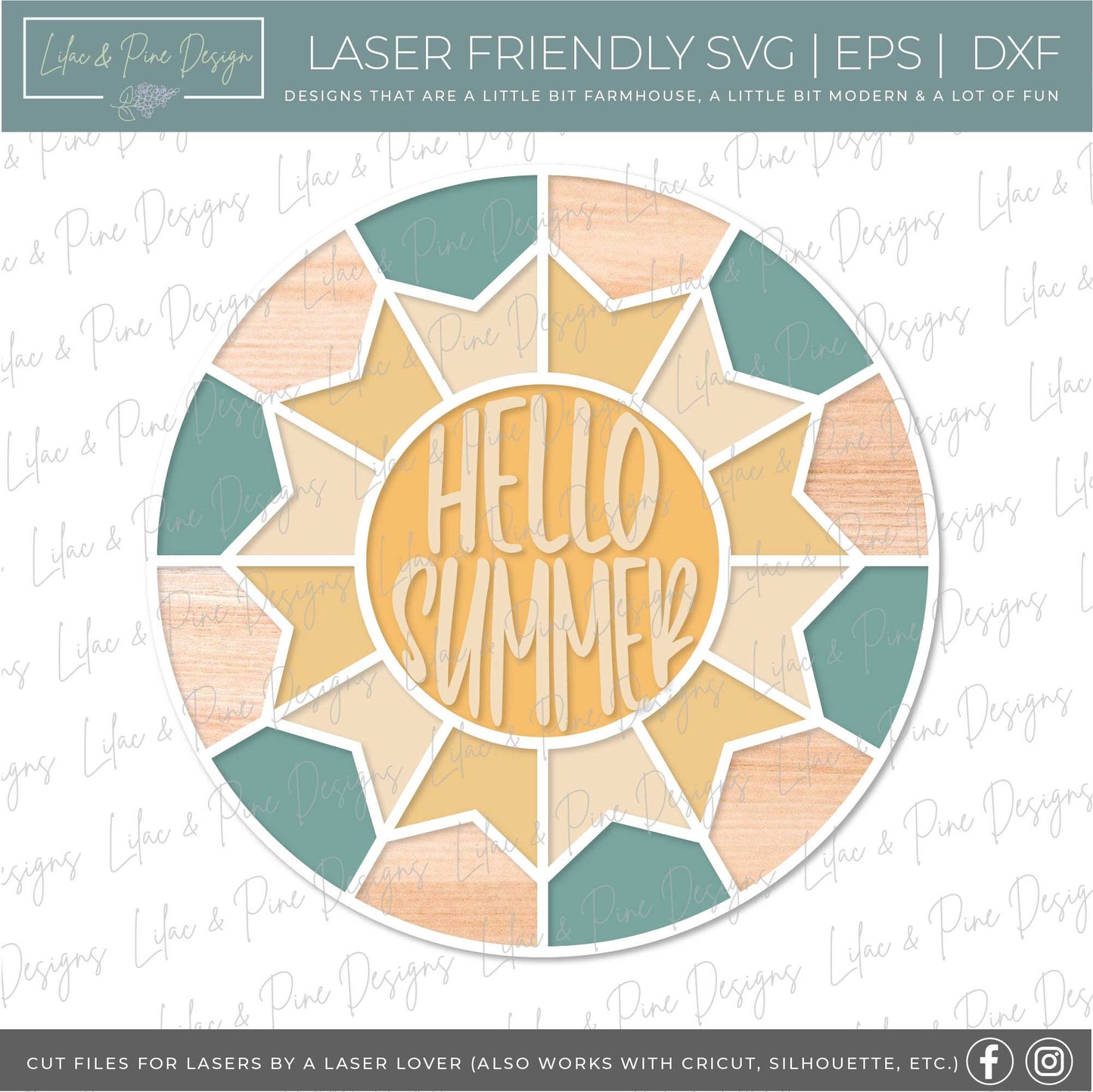 Summer welcome sign bundle, round door hanger sign, toucan SVG, tropical svg, sun quilt SVG, grill sign. Glowforge SVG, laser cut file