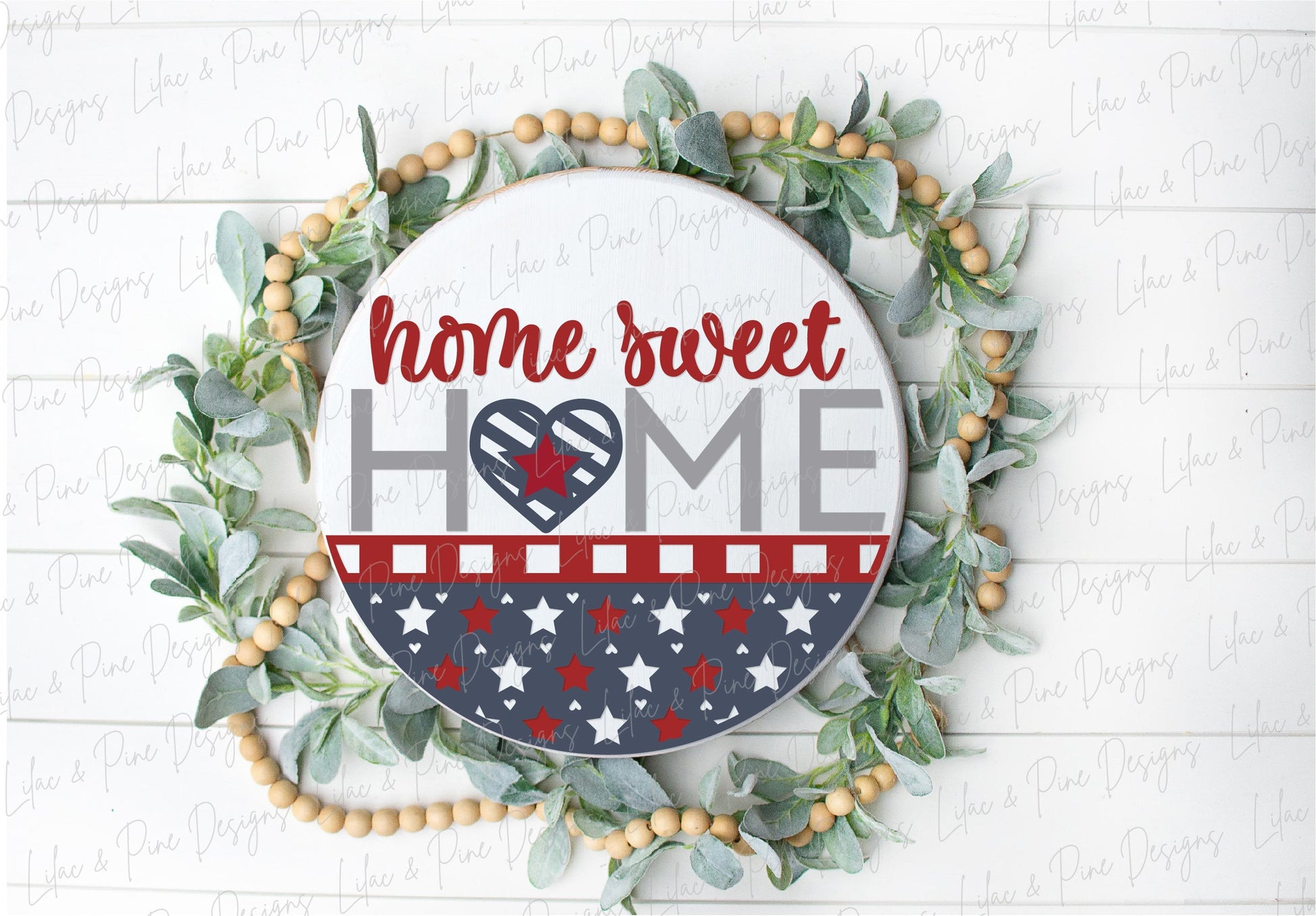 July 4th sign bundle, patriotic door hanger SVG, Independence Day welcome sign SVG, Fourth of July porch sign, glowforge svg, laser cut file