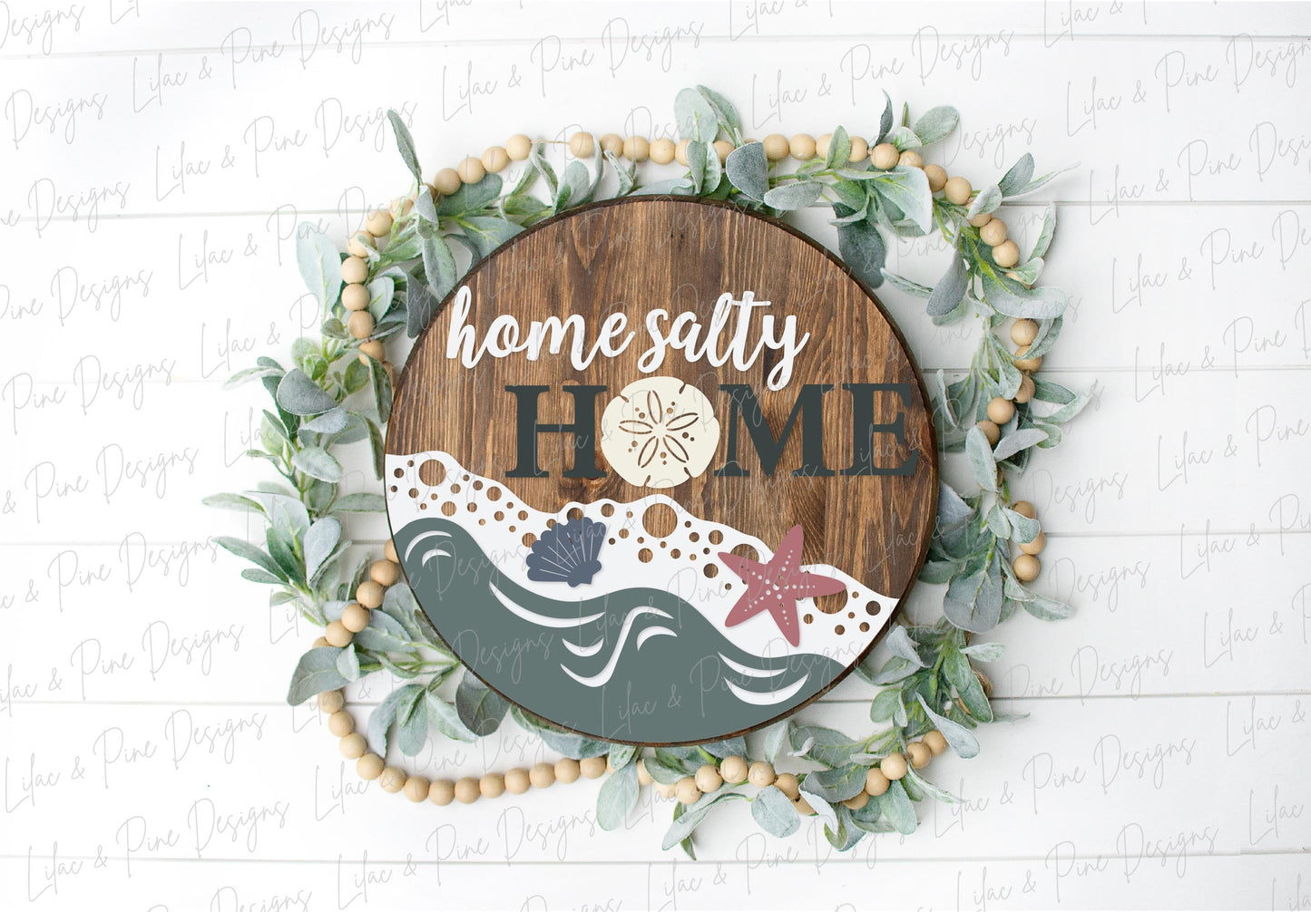 Tropical summer SVG bundle, summertime svg, round door hanger, beach house welcome sign SVG, flamingo porch sign, glowforge, laser cut file