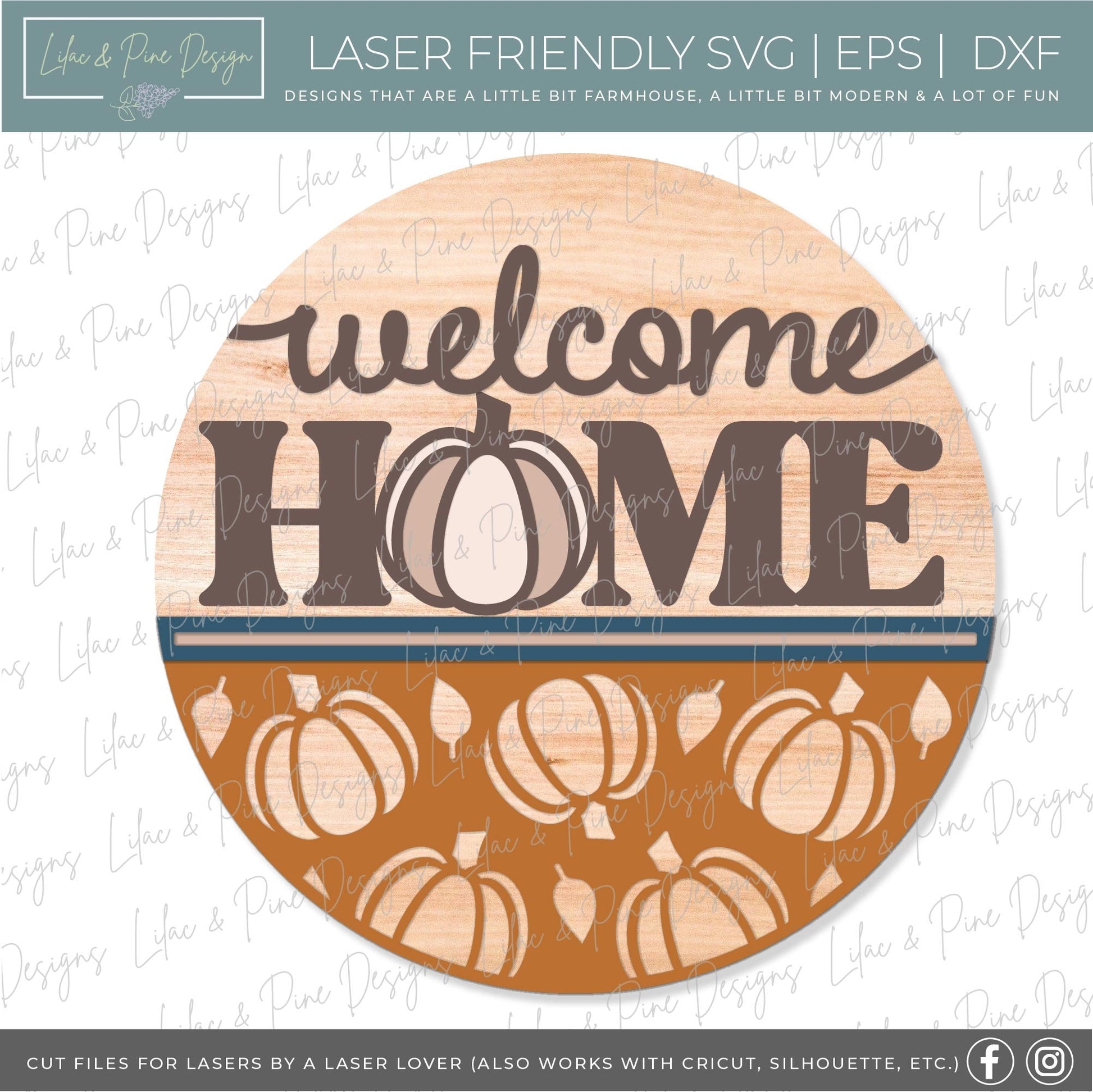 Fall welcome sign bundle, pumpkin door hanger SVG, autumn blessings SVG, hello pumpkin SVG, football svg, Glowforge Svg, laser cut file