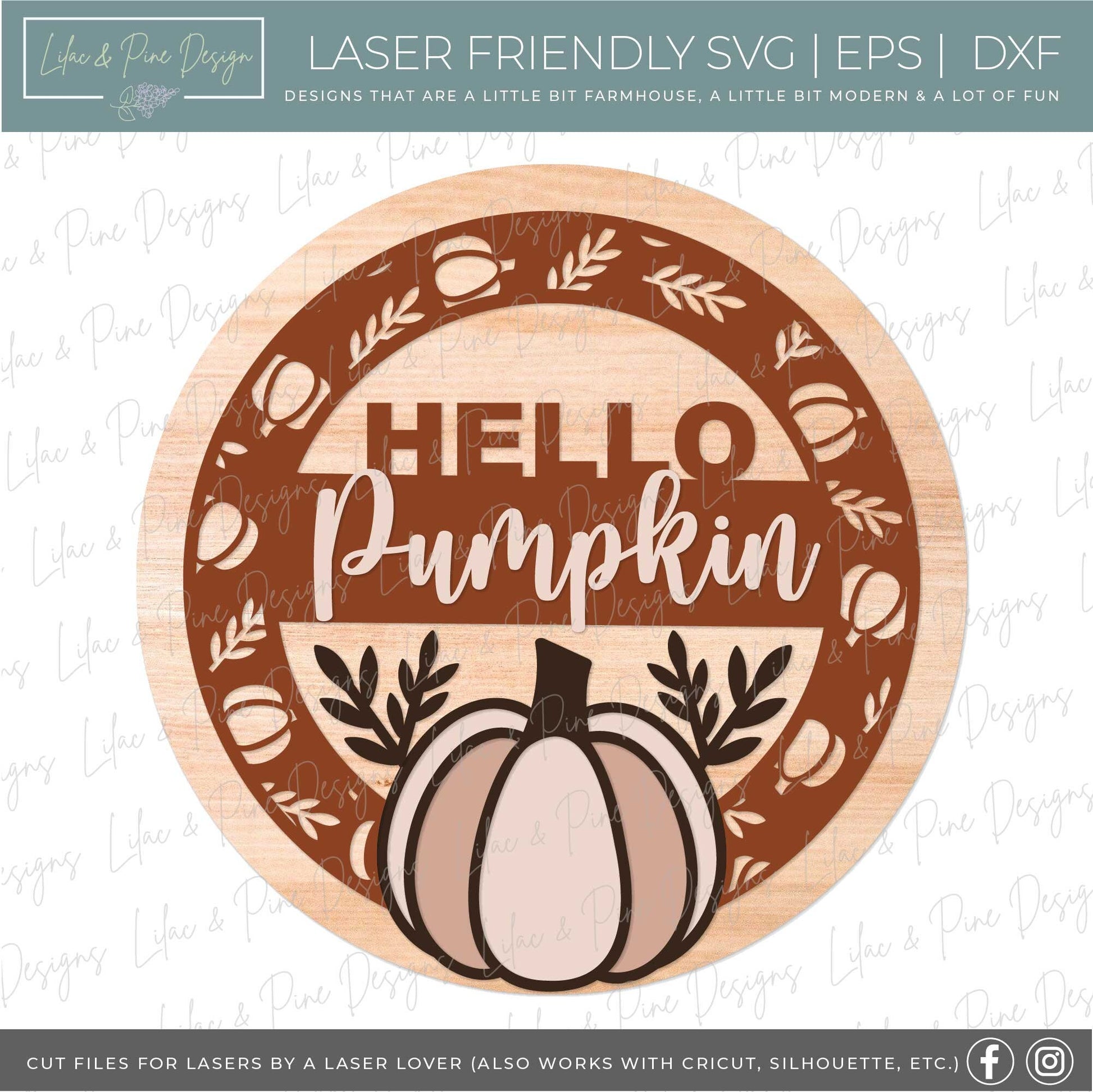 Pumpkin door hanger SVG, Fall door hanger, Help Pumpkin sign, Pumpkin welcome sign SVG, fall decor, Glowforge laser SVG, laser cut file