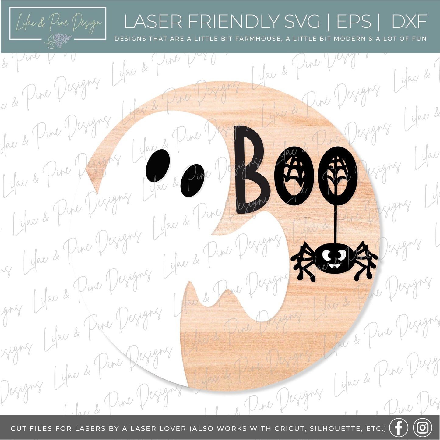Halloween Round Door Hanger Bundle - volume 3, 19 FILES - laser cut file, Glowforge SVG, Halloween welcome signs