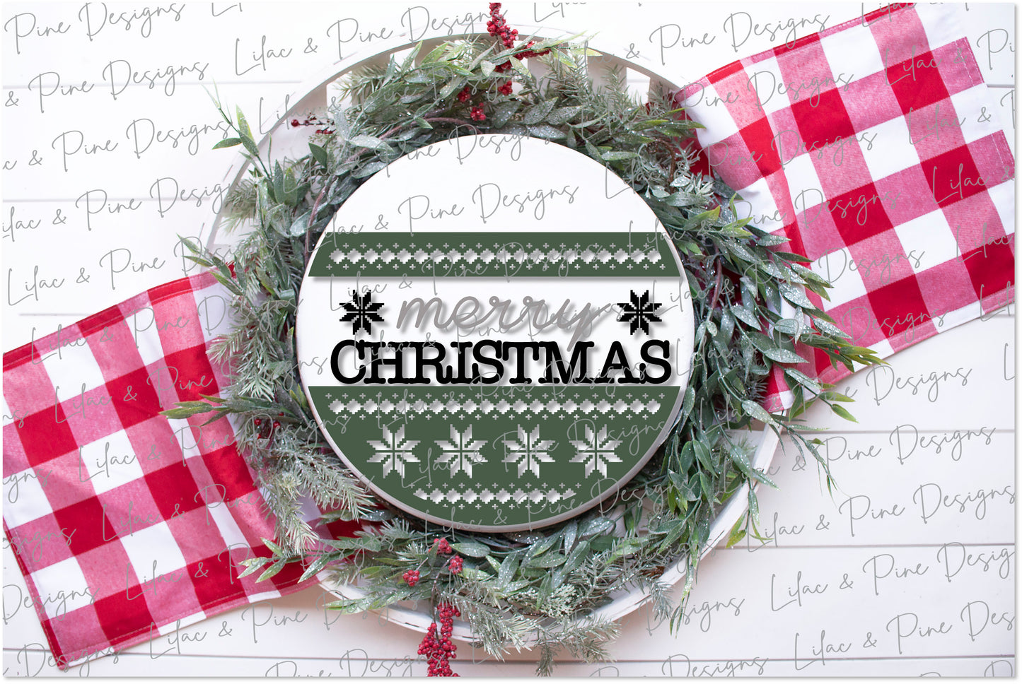 Nordic Christmas door hanger, Scandinavian Christmas SVG, nordic sweater door sign, Merry Christmas SVG, laser file, Glowforge file