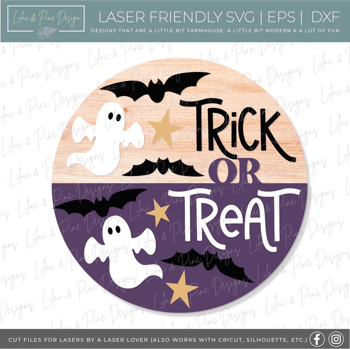Halloween Round Door Hanger Bundle - volume 3, 19 FILES - laser cut file, Glowforge SVG, Halloween welcome signs