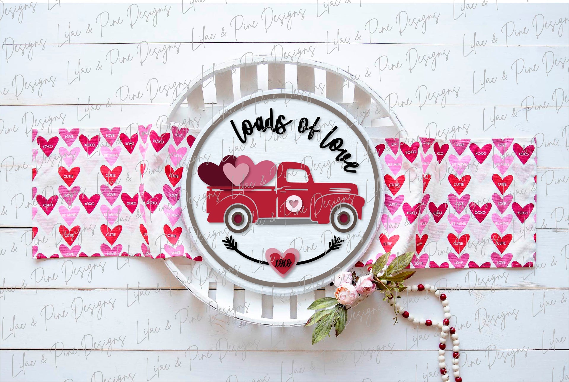 loads of love SVG, Valentines Day SVG, Valentine truck SVG, vintage tr –  Lilac and Pine Design