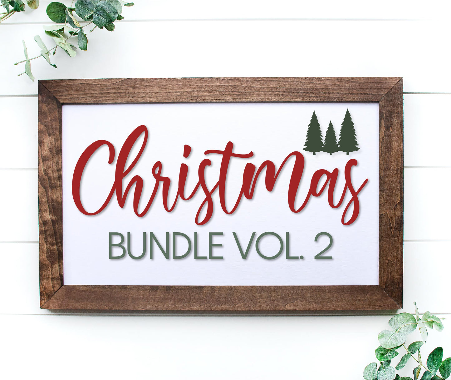 Christmas Bundle vol - 30 laser ready Christmas files - SVG / EPS / DXF