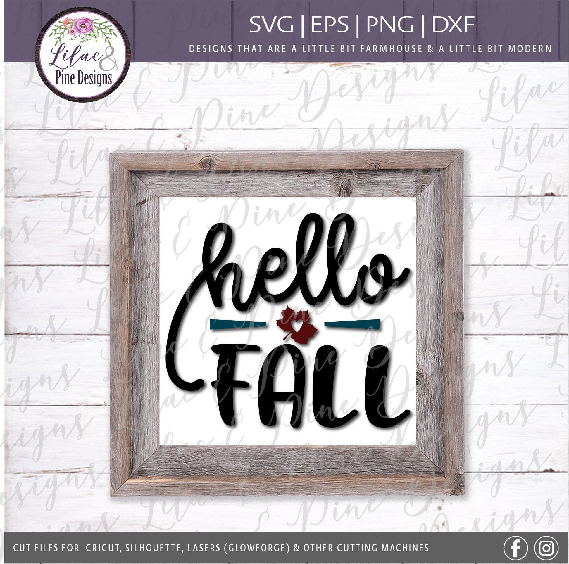 Fall SVG, Hello fall SVG, Fall Welcome SVG, Hello fall leaf Svg, Modern Farmhouse Svg, Fall decor, tiered tray sign file, Fall shirt Svg