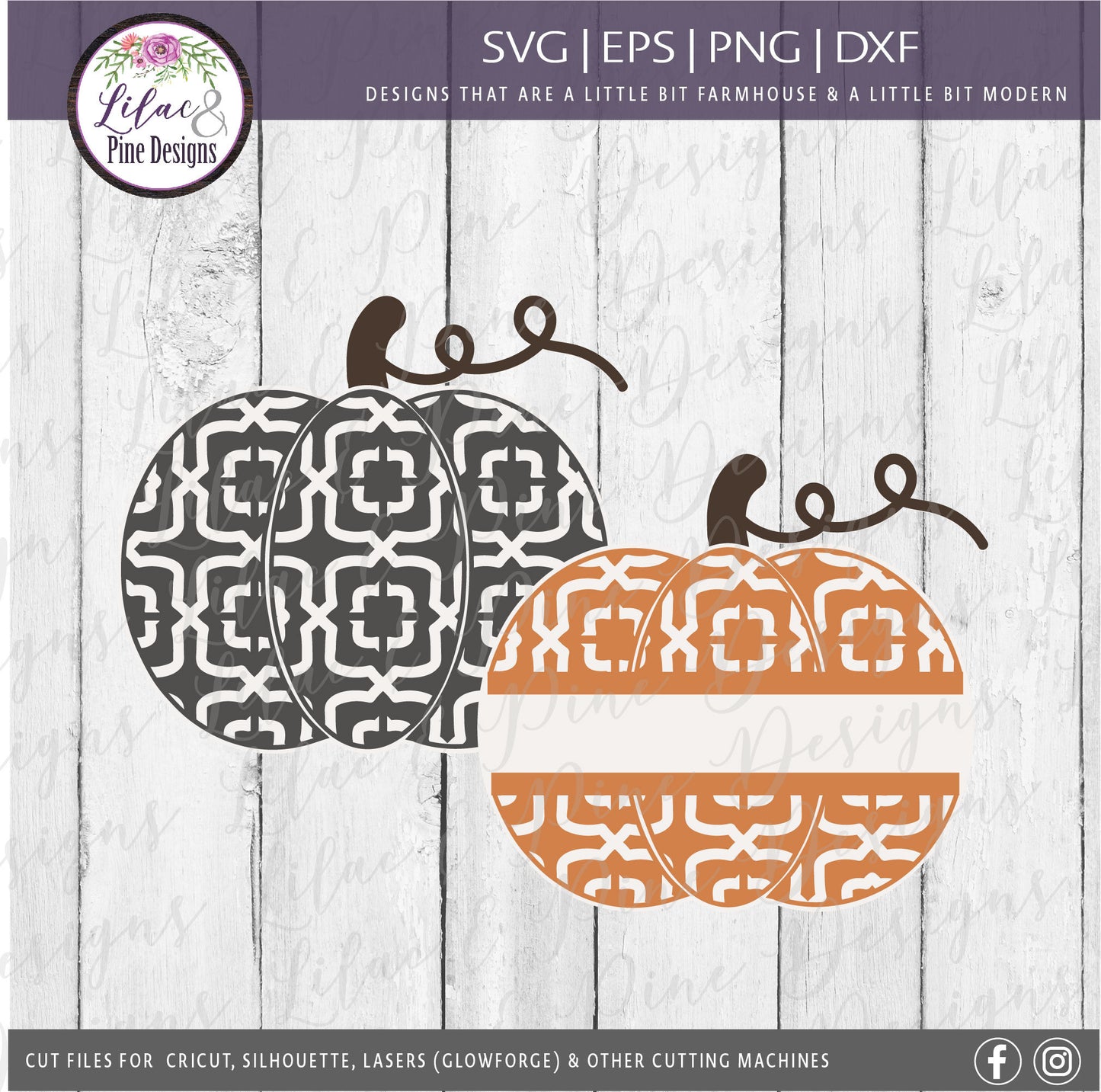 Patterned pumpkin bundle SVG, Pumpkin monogram bundle SVG, Patterned Fall cut files, Pumpkin decor Svg, Tier tray set, Glowforge laser file